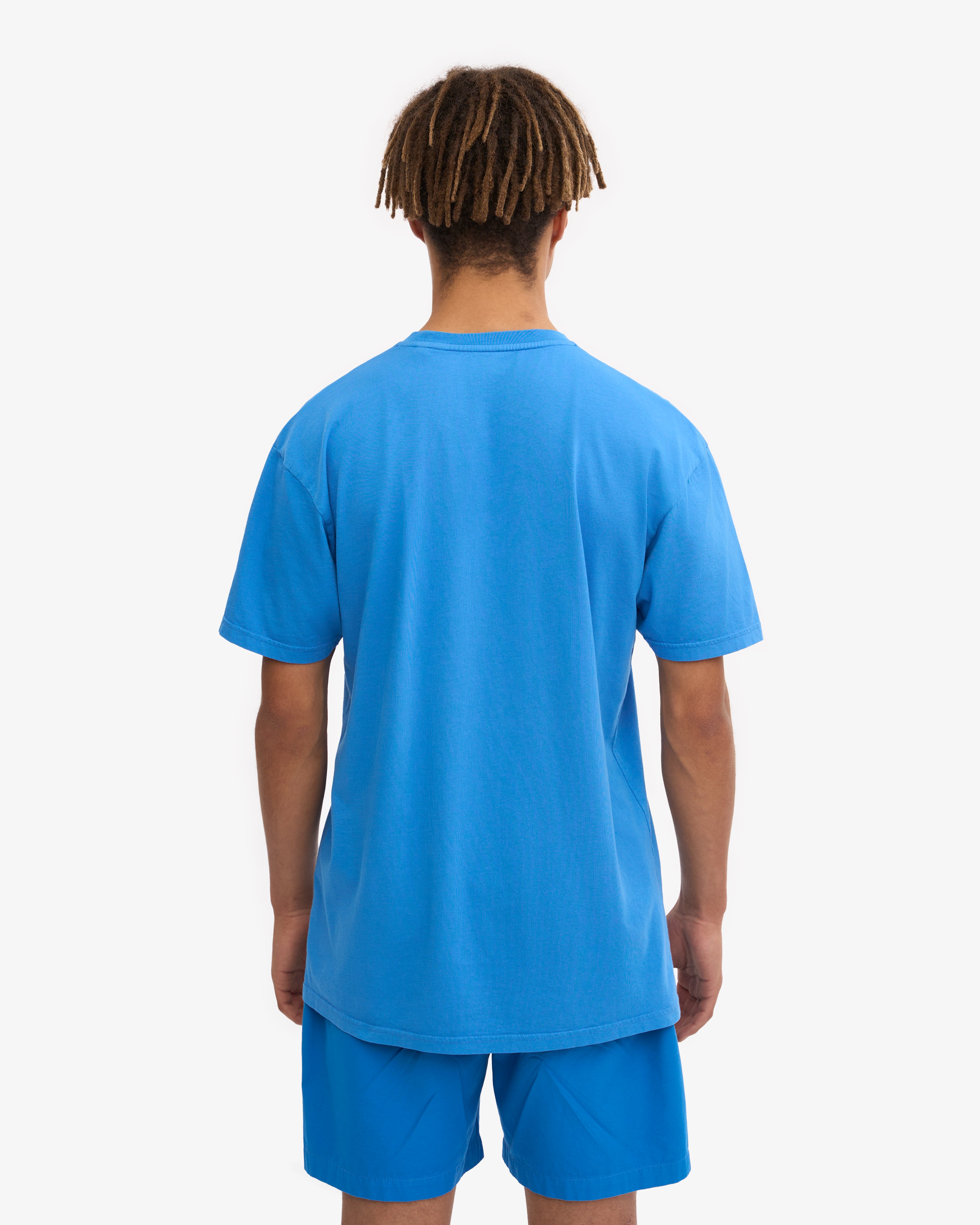 Classic Organic Tee - Pacific Blue XS