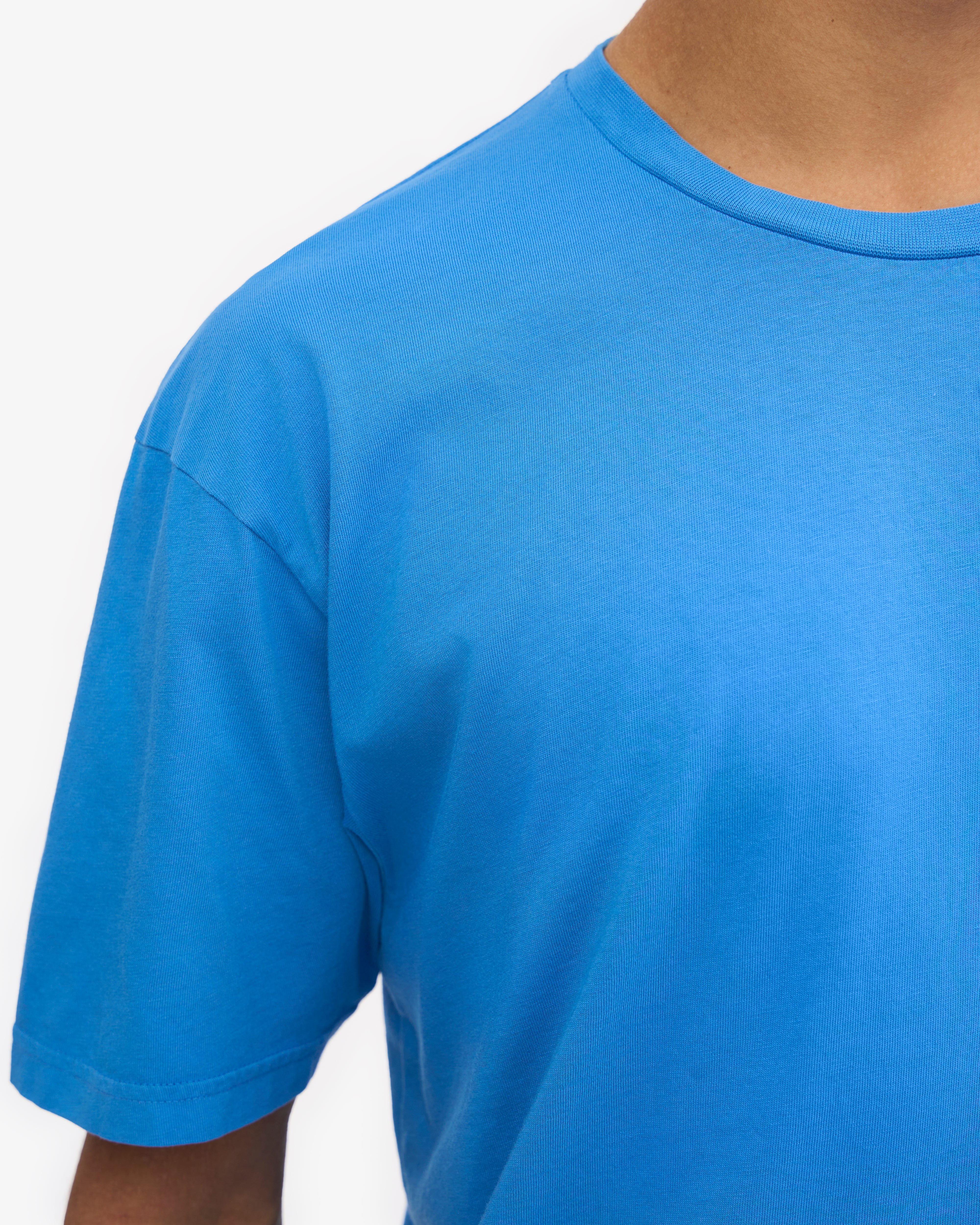 Classic Organic Tee - Pacific Blue XS