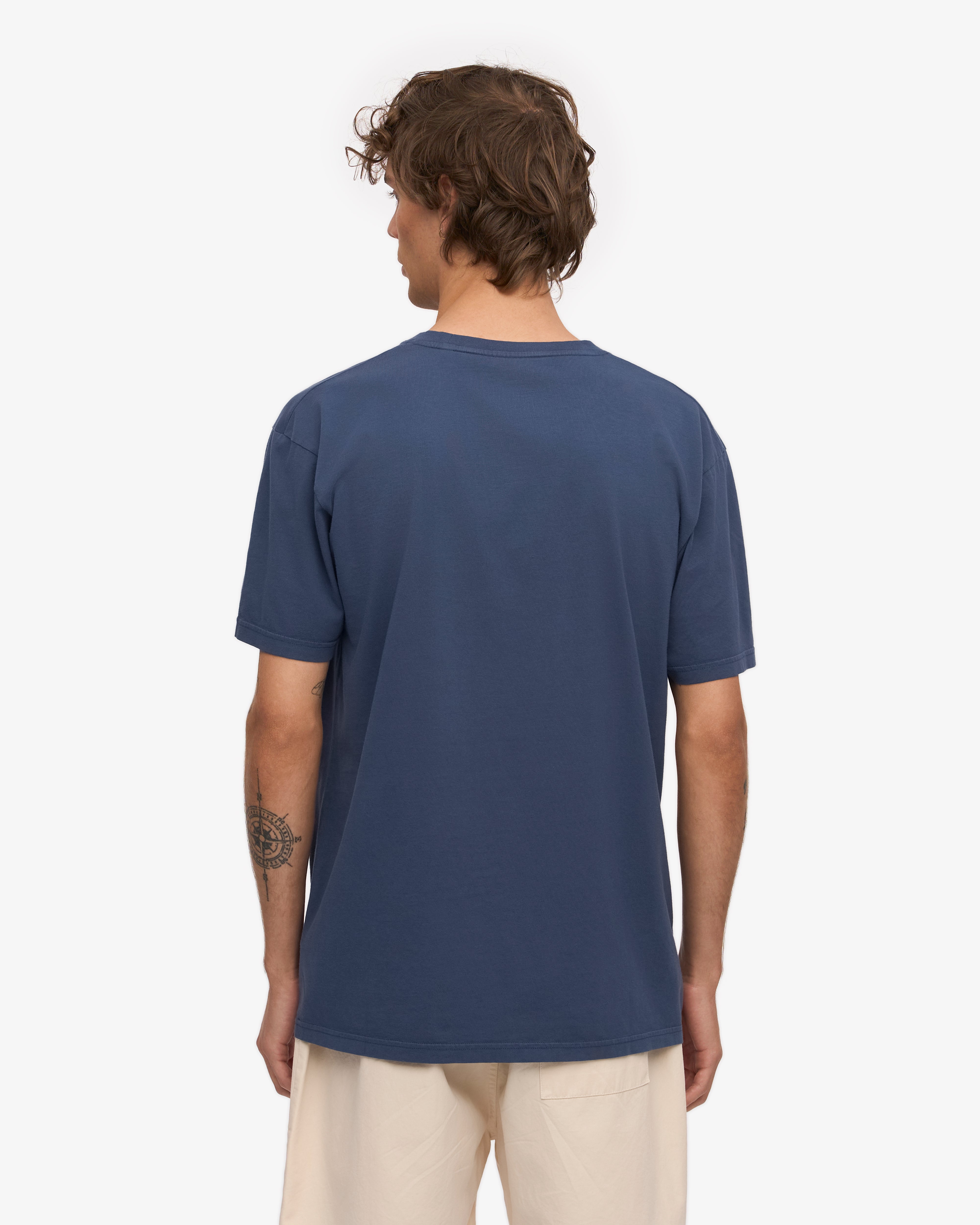 Classic Organic Tee - Petrol Blue XS