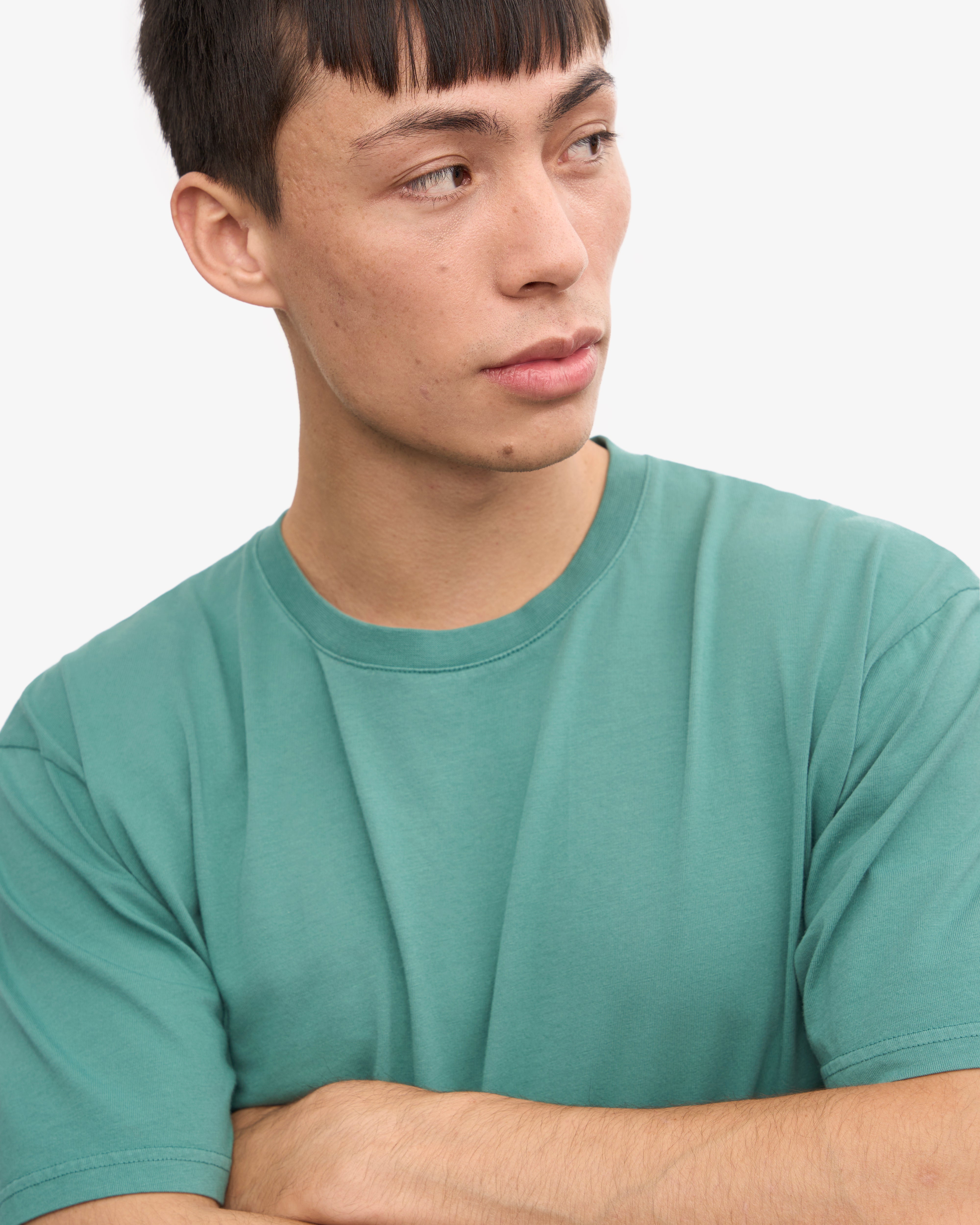 Classic Organic Tee - Pine Green XS