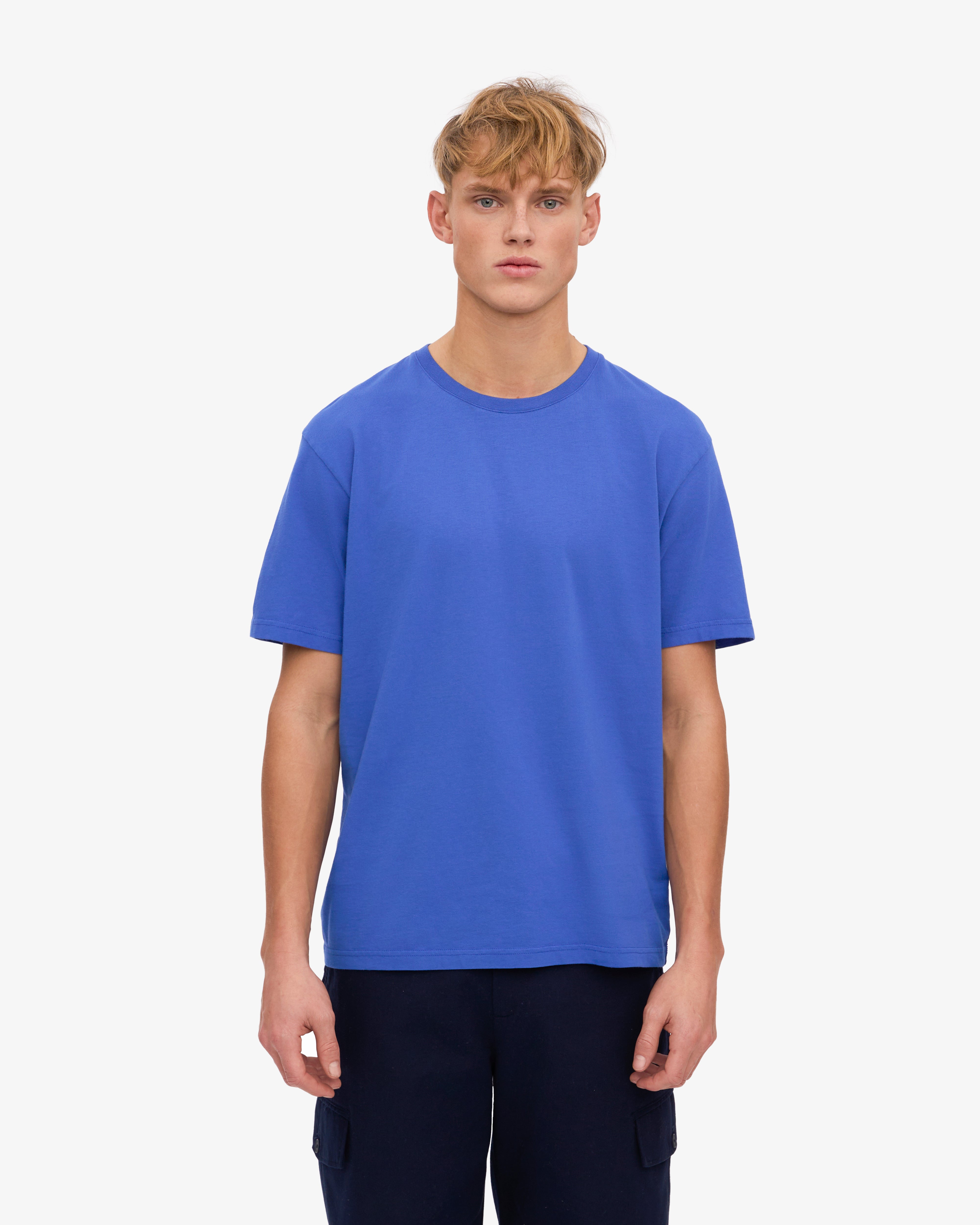 Classic Organic Tee - Sapphire Blue XS