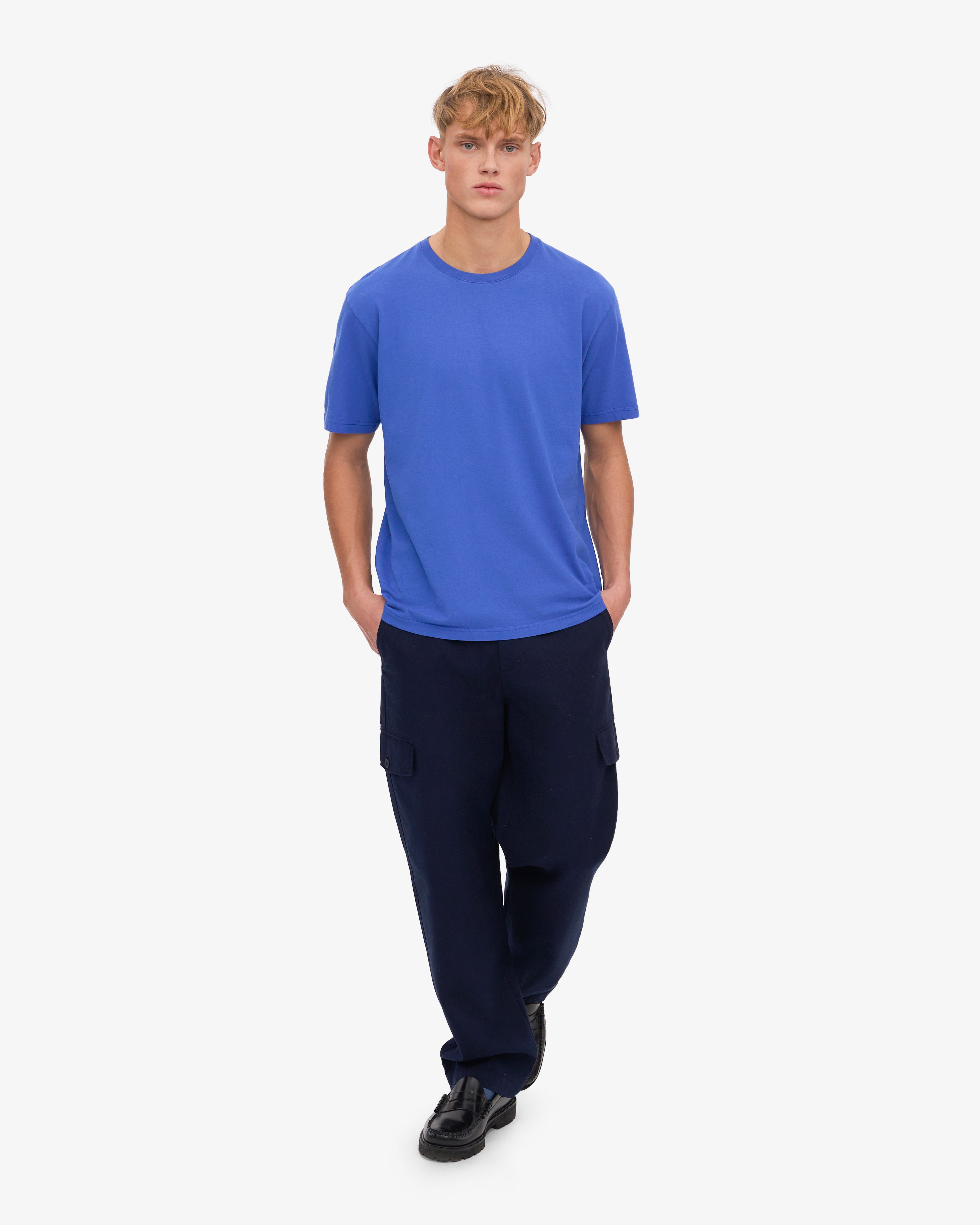 Classic Organic Tee - Sapphire Blue XS