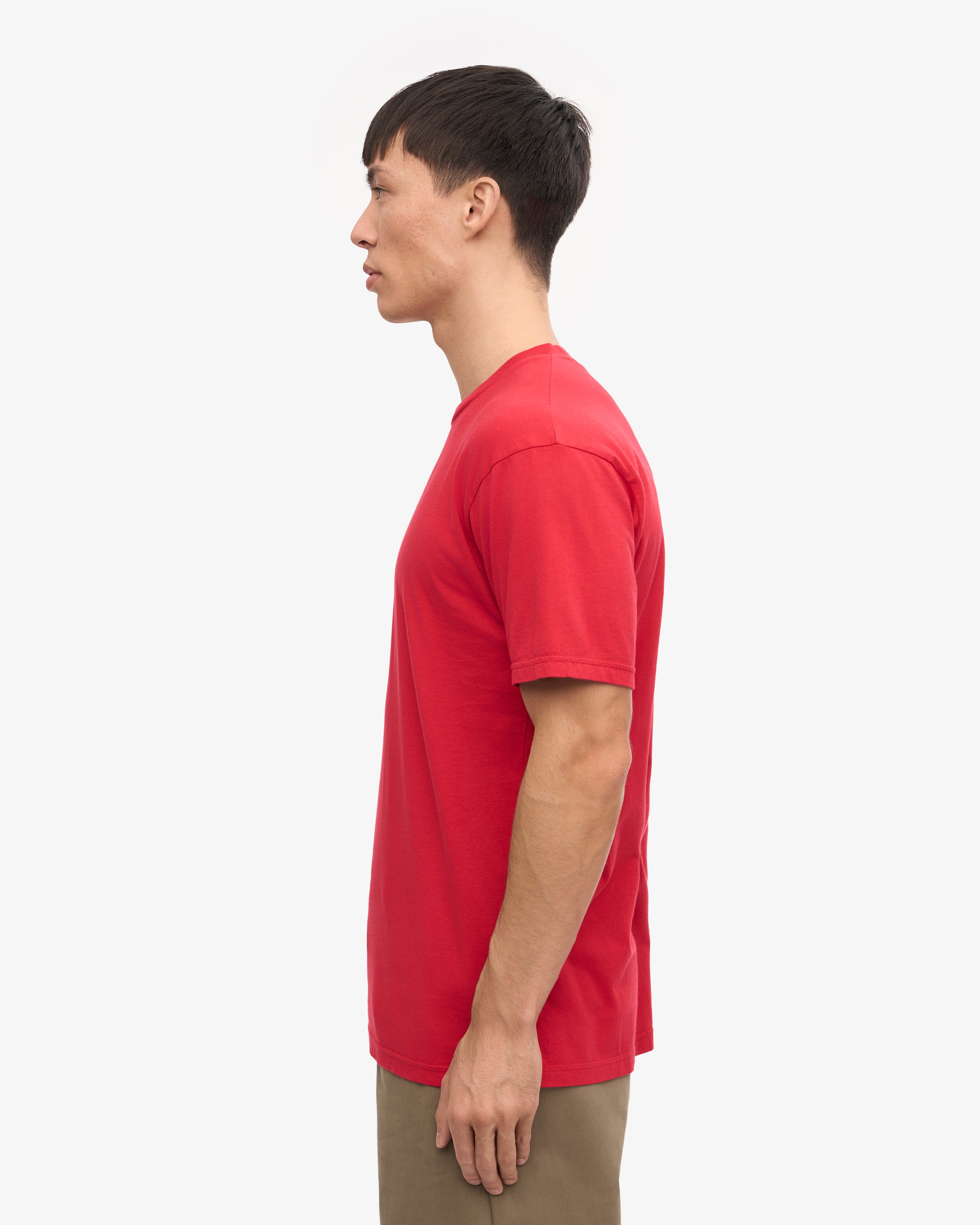 Classic Organic Tee - Scarlet Red XS
