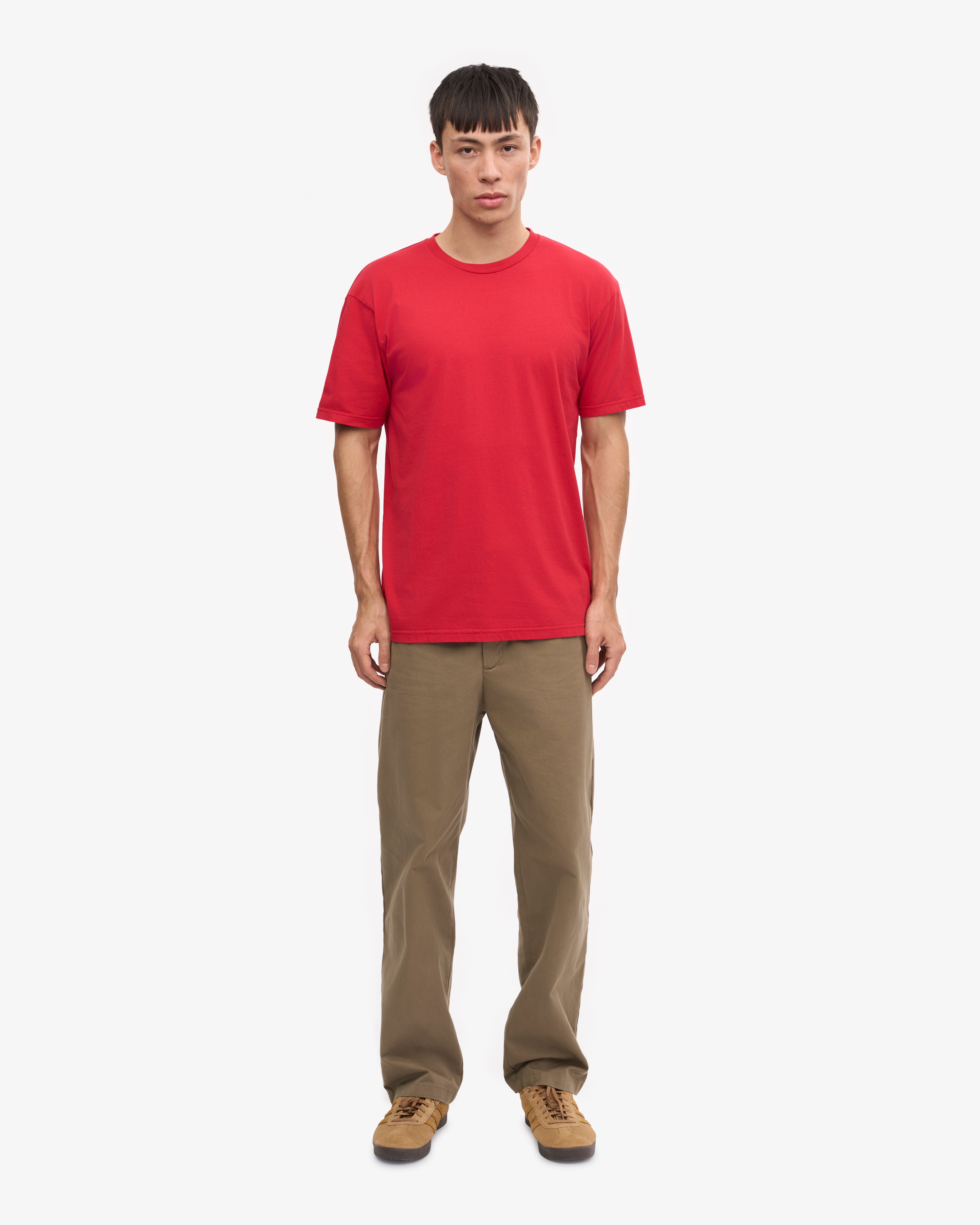 Classic Organic Tee - Scarlet Red XS