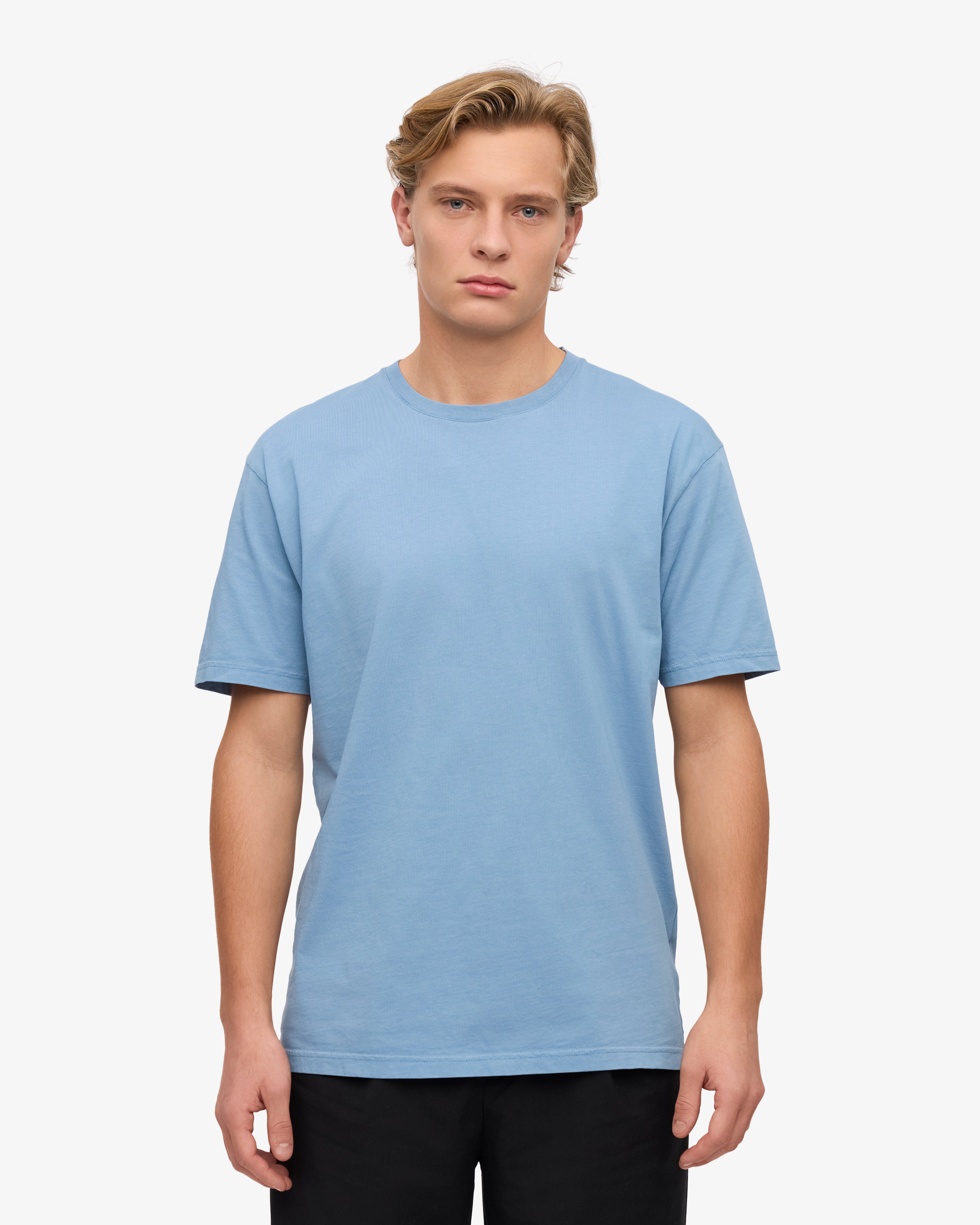 Classic Organic Tee - Seaside Blue XS
