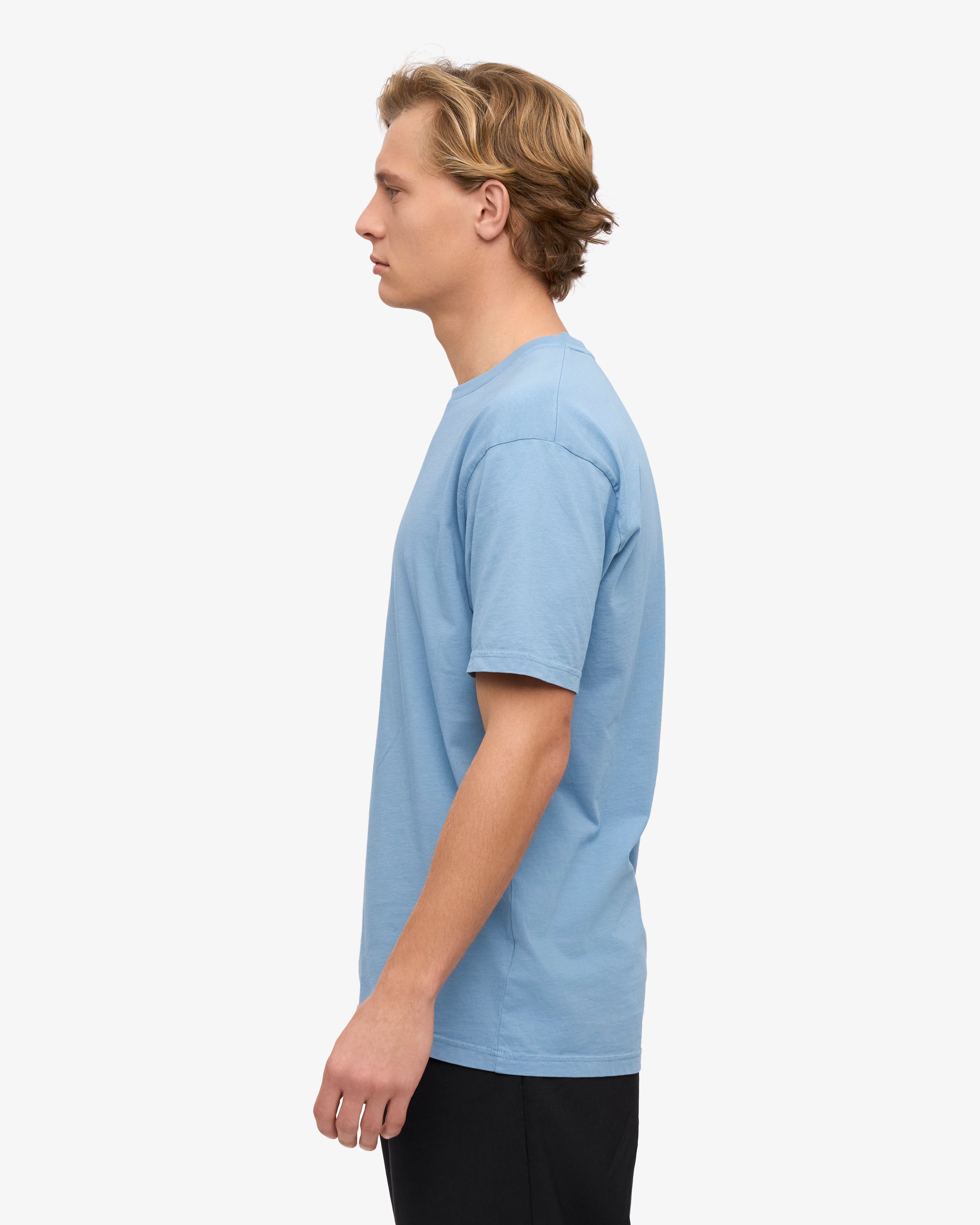 Classic Organic Tee - Seaside Blue XS