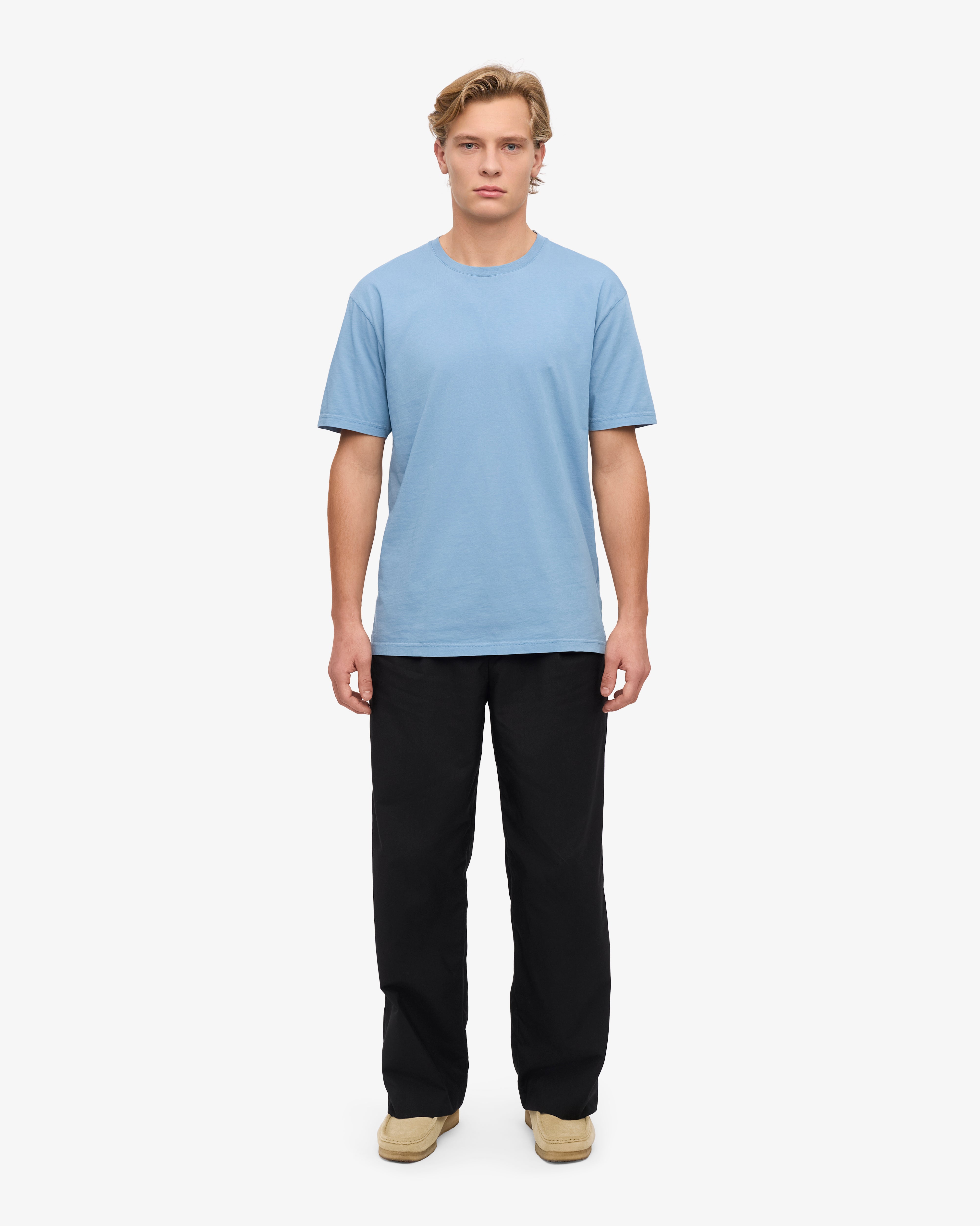 Classic Organic Tee - Seaside Blue XS
