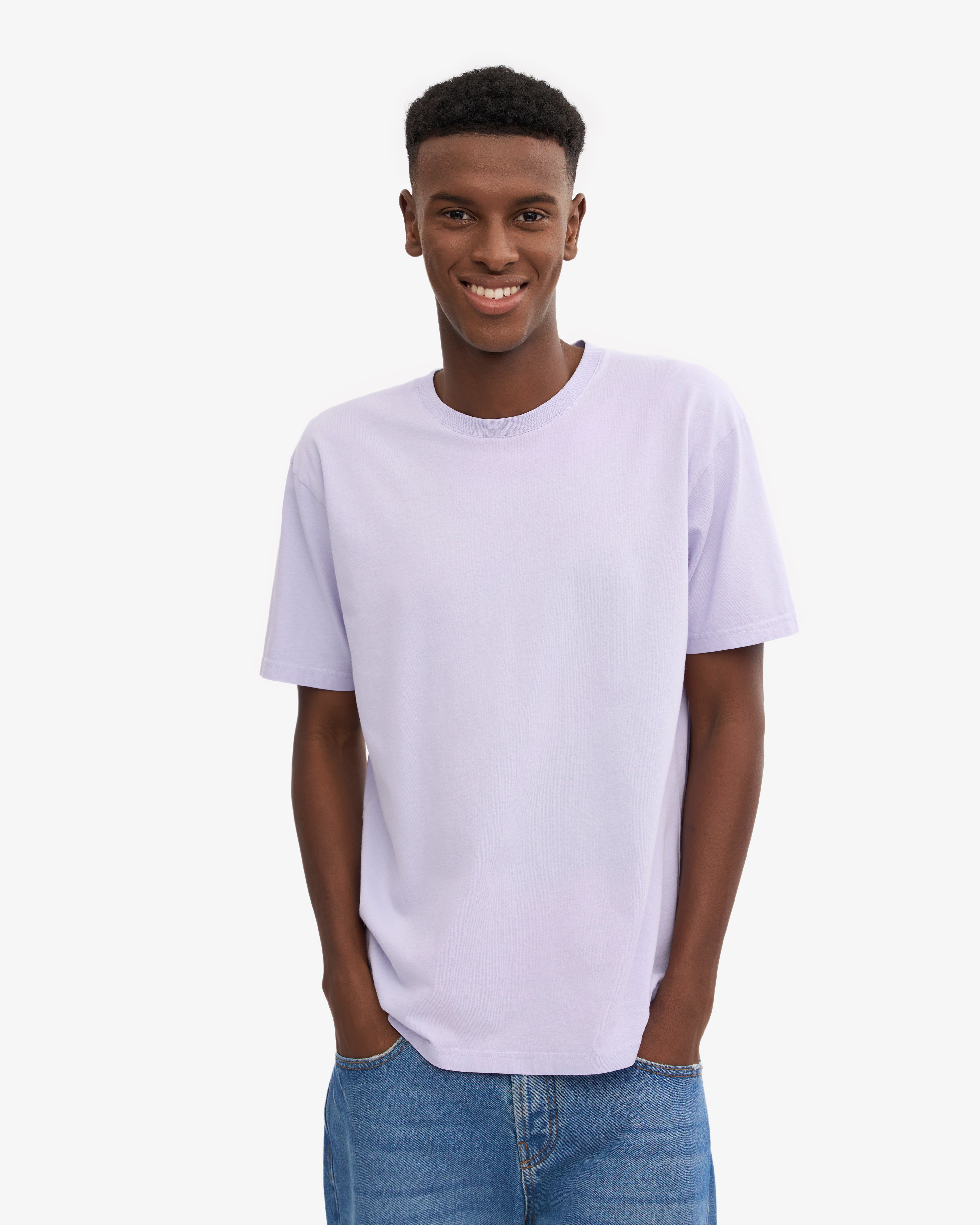 Classic Organic Tee - Soft Lavender XS