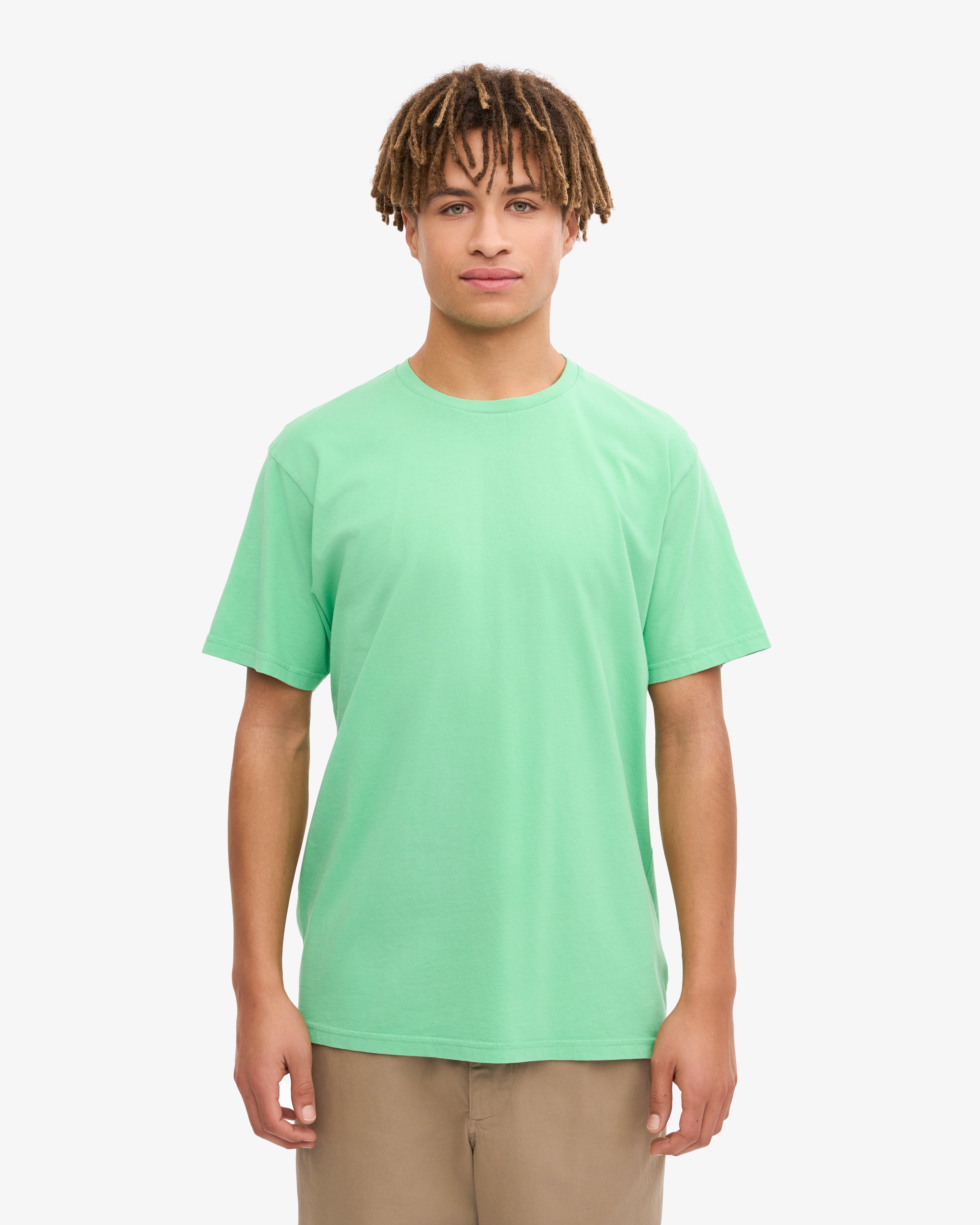 Classic Organic Tee - Spring Green XS