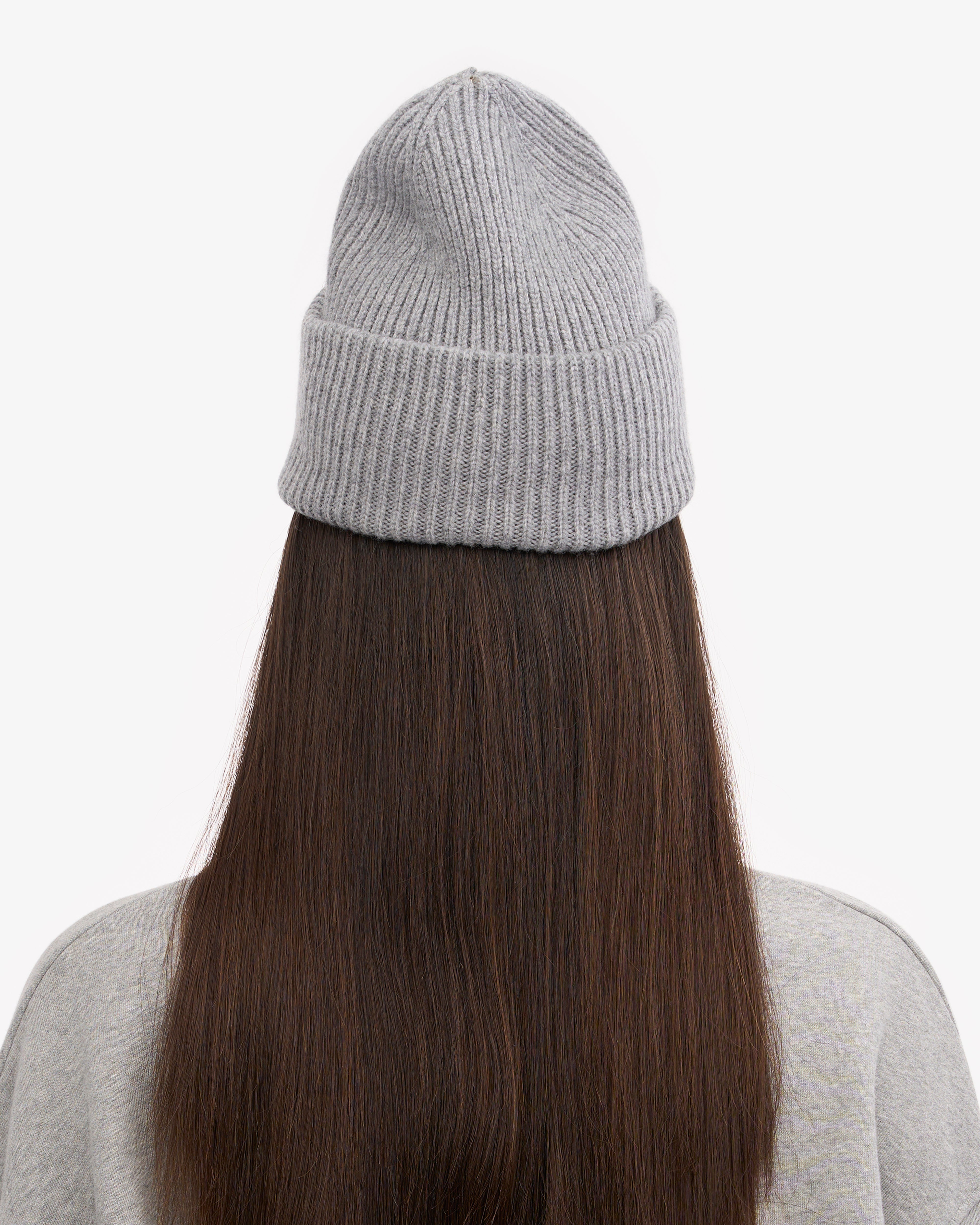 Merino Wool Hat - Heather Grey
