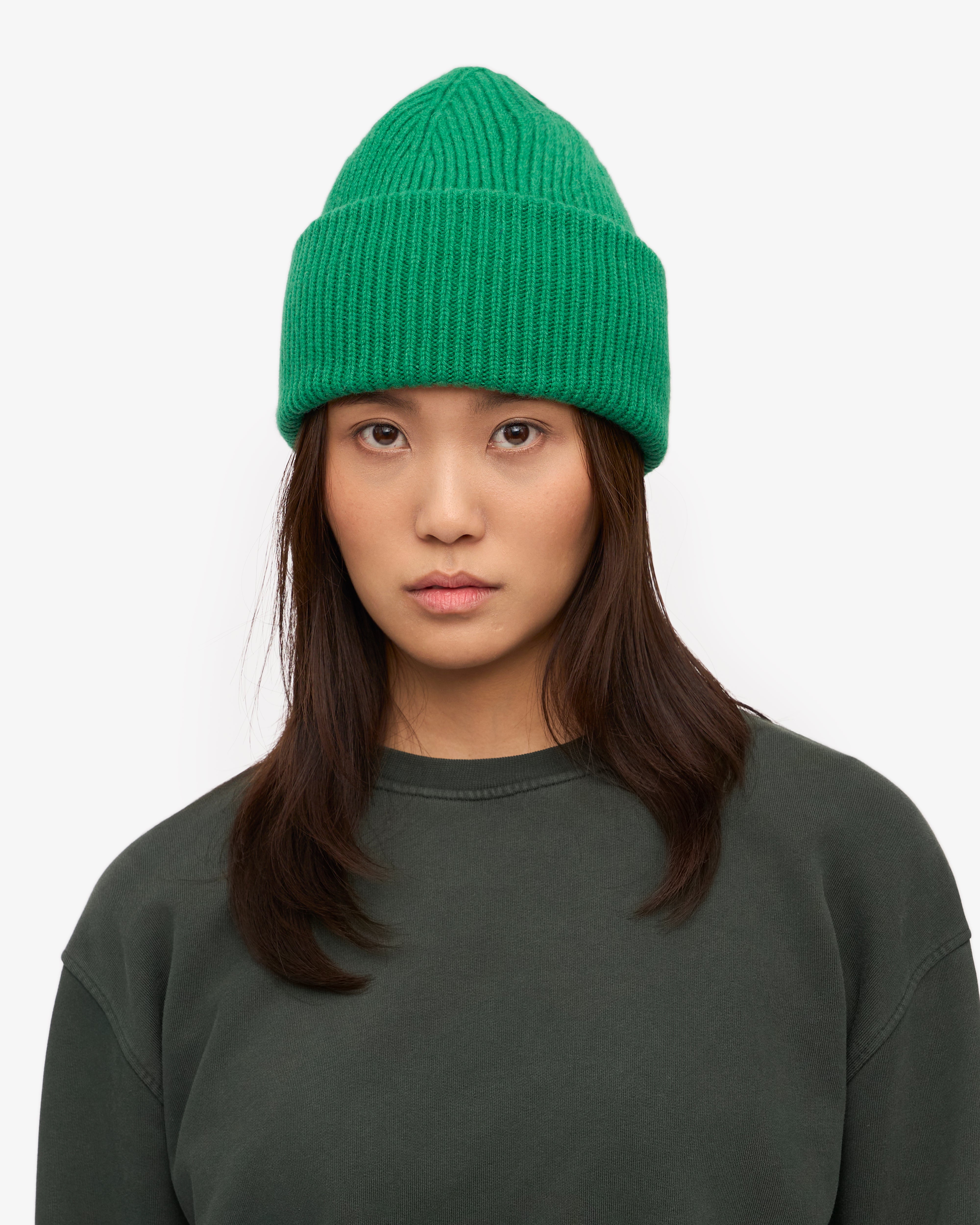 Merino Wool Hat - Kelly Green