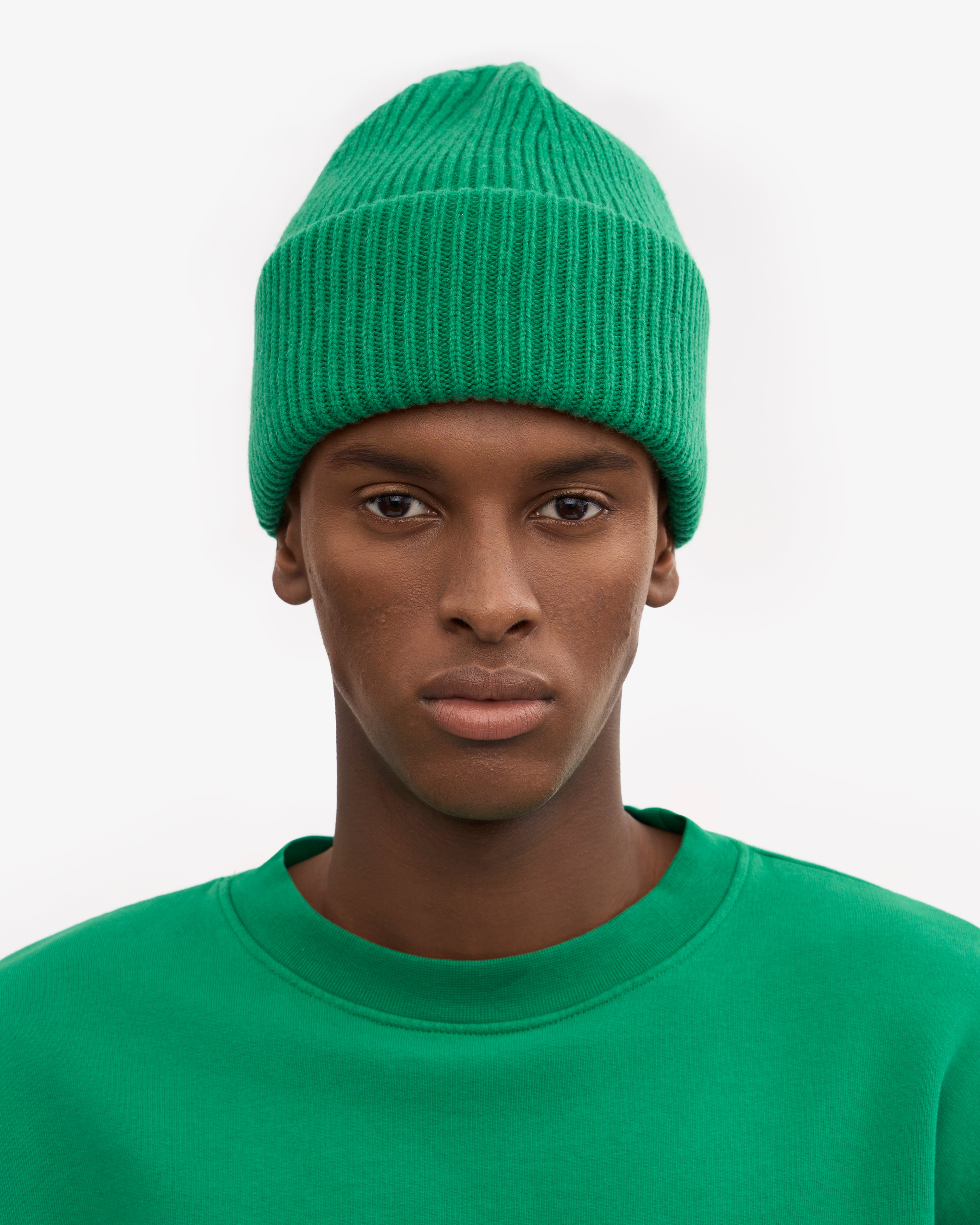 Merino Wool Hat - Kelly Green