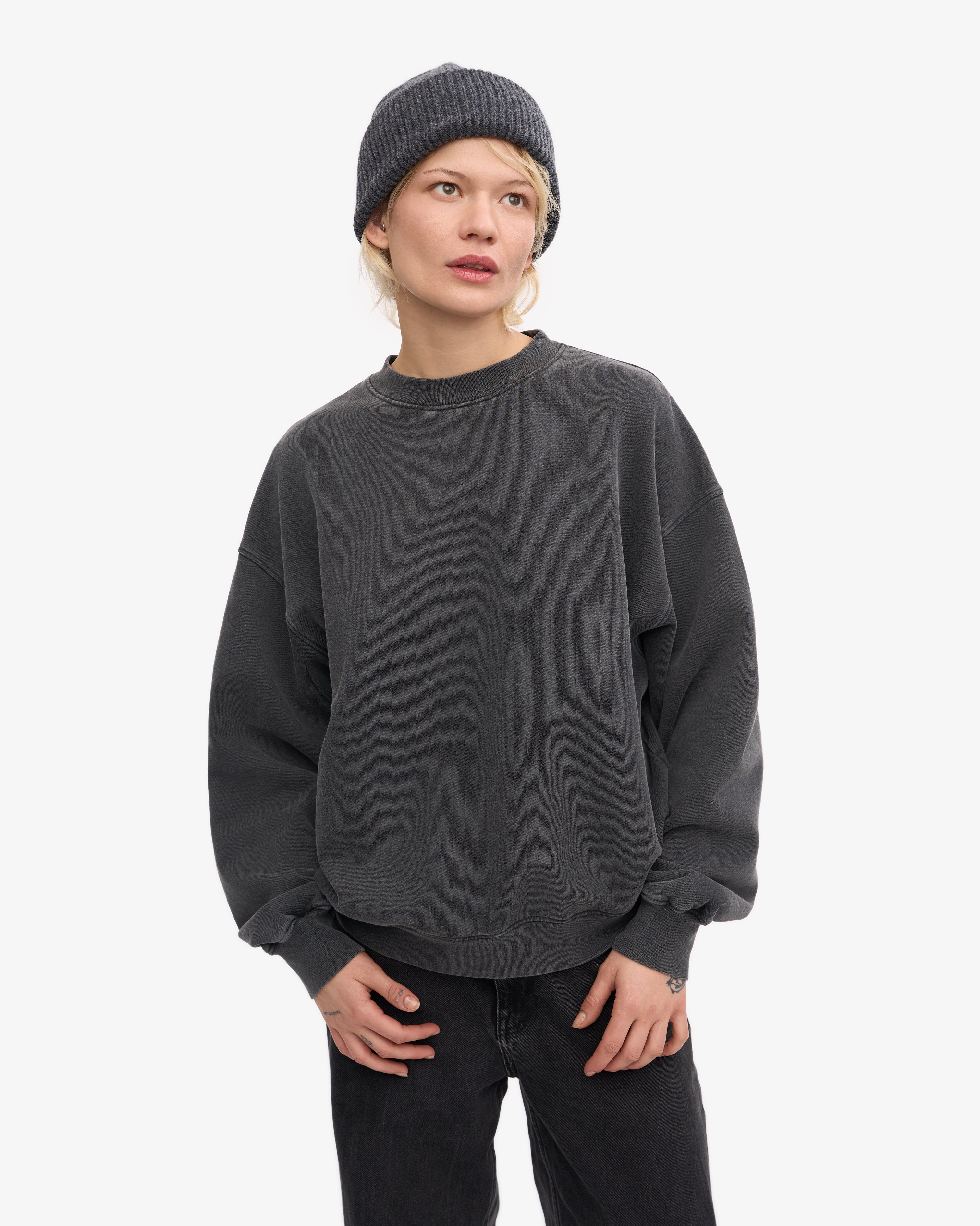Merino Wool Hat - Lava Grey