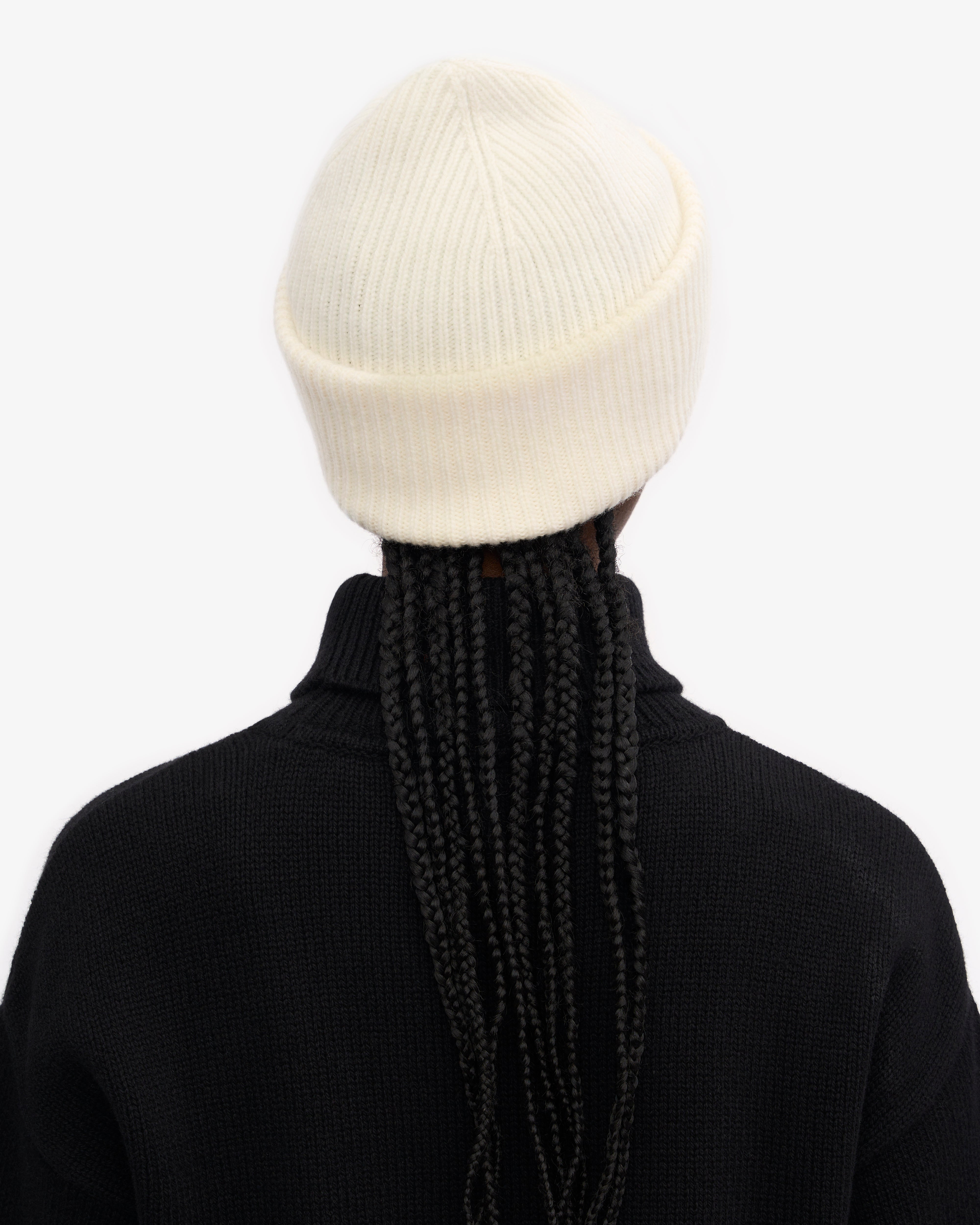 Merino Wool Hat - Optical White