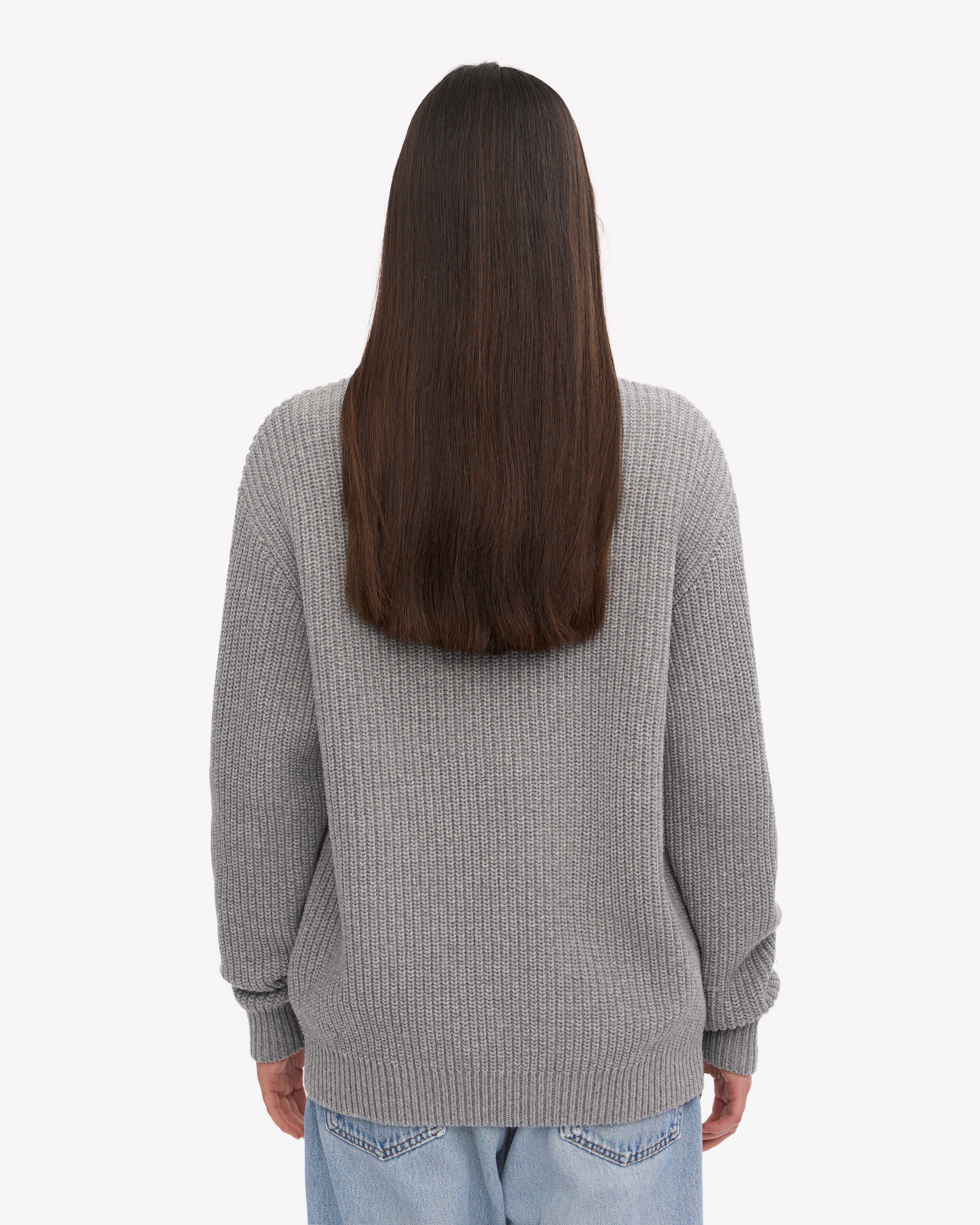 Merino Quarter Zip - Heather Grey