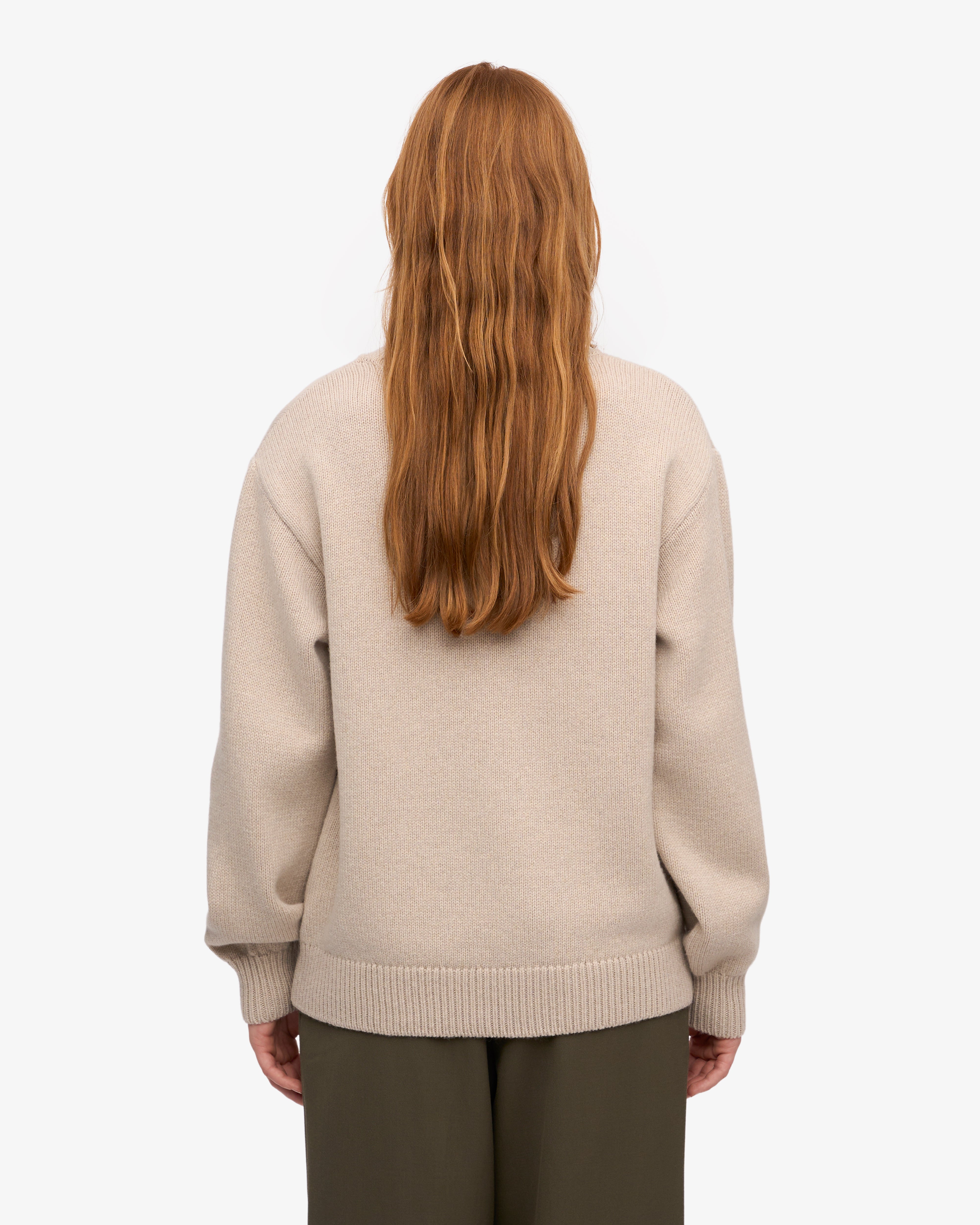 Merino Wool Turtleneck - Ivory White