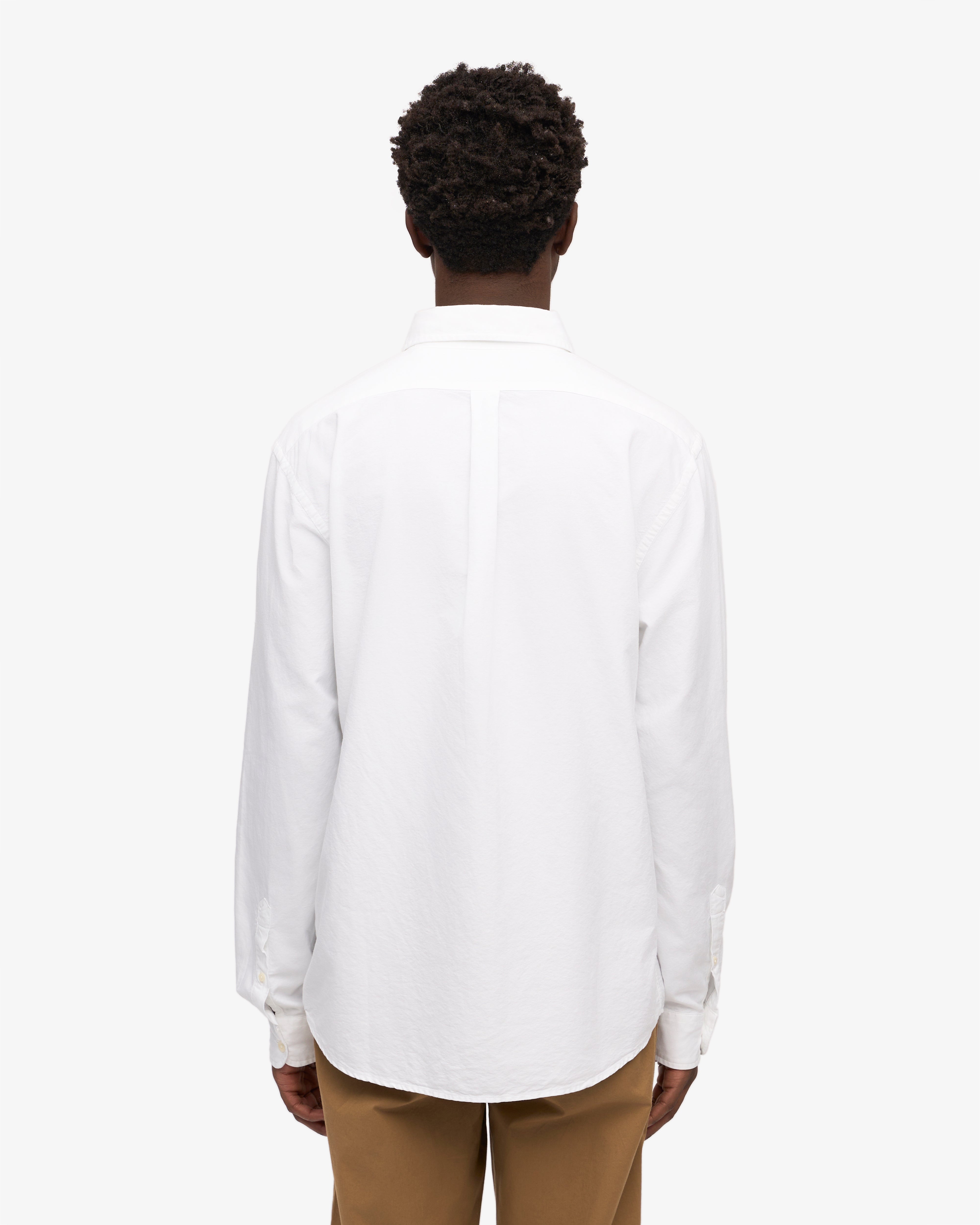 Organic Button Down Shirt - Optical White