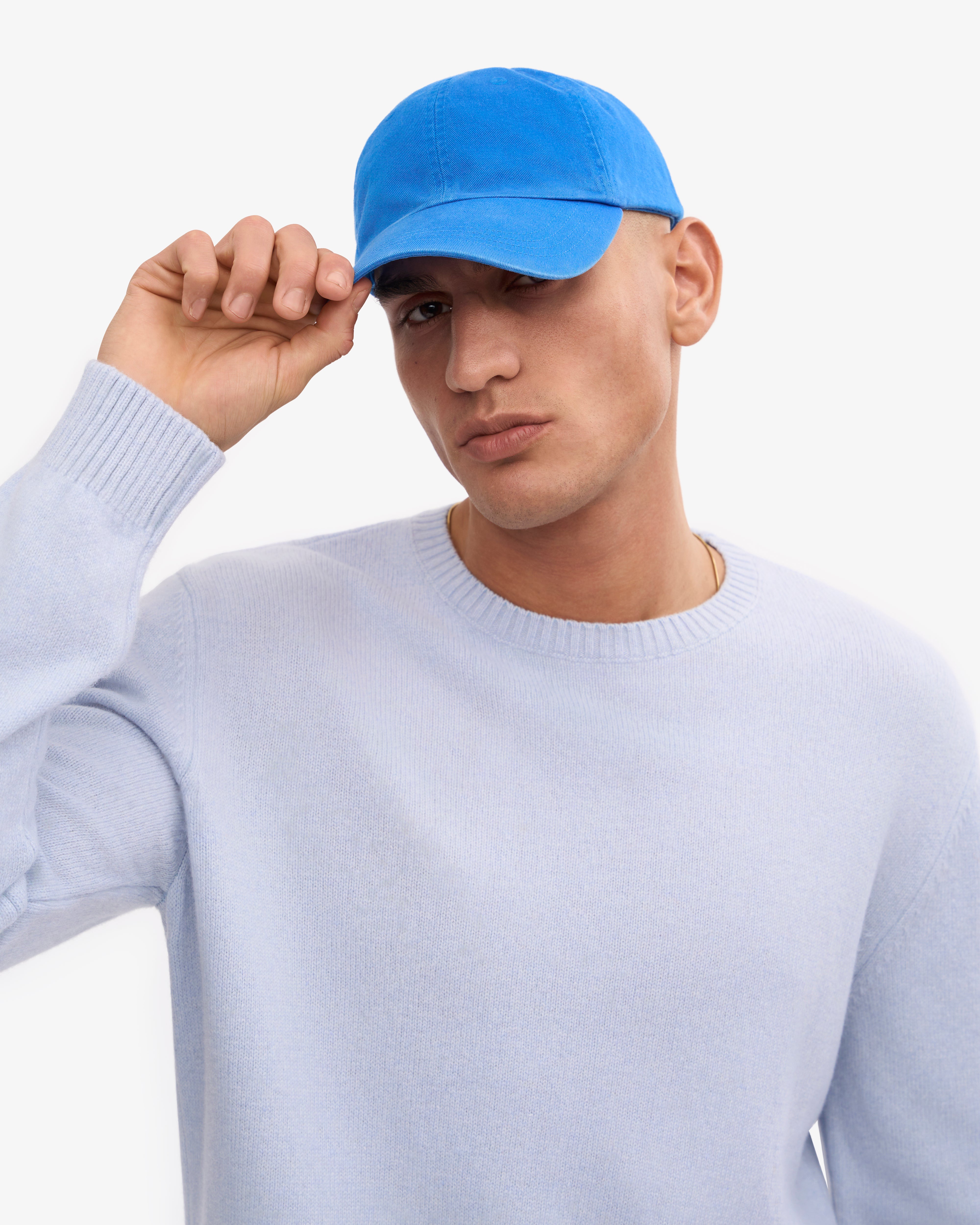 Organic Cotton Cap - Pacific Blue One Size
