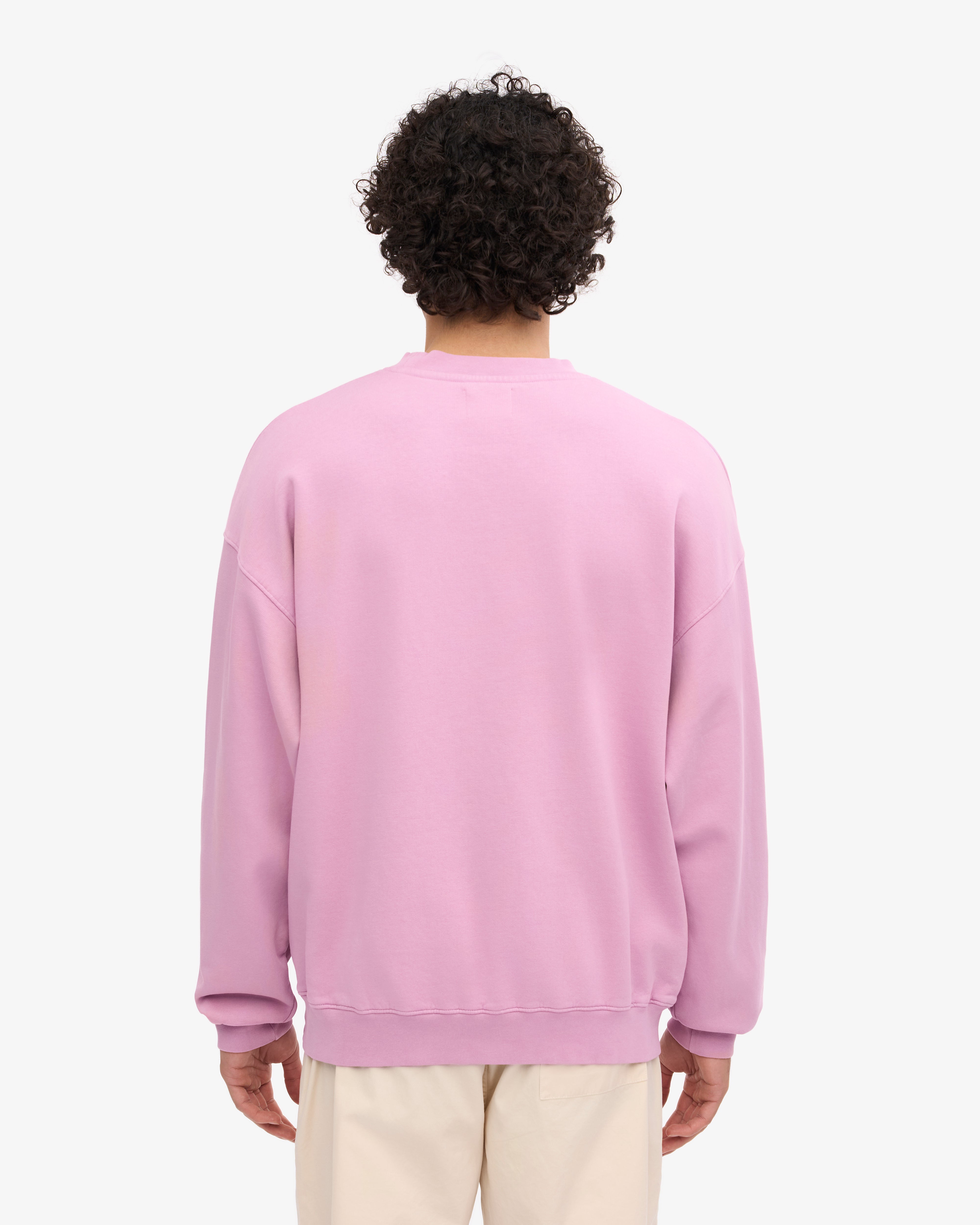 Organic Oversized Crew - Cherry Blossom