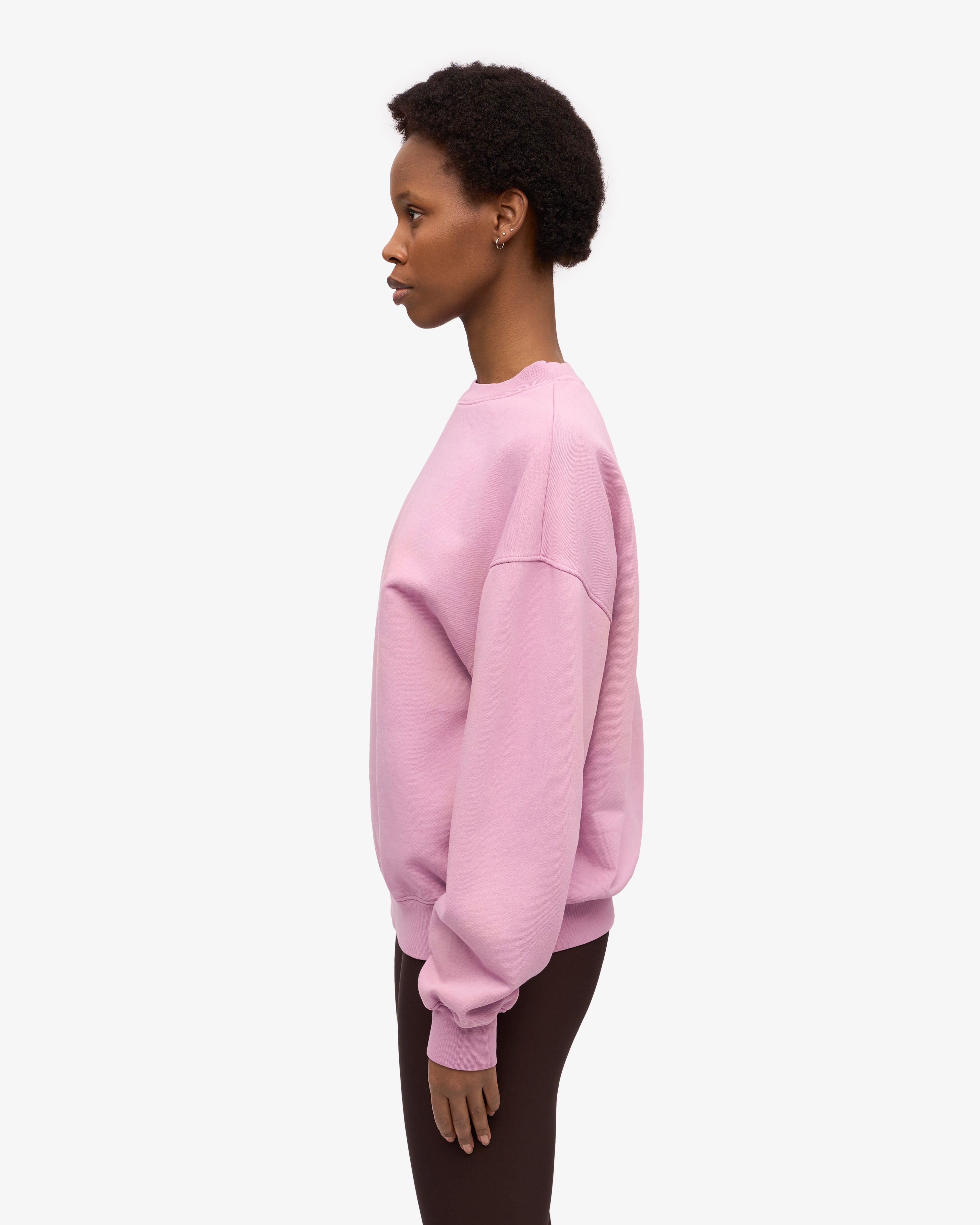 Organic Oversized Crew - Cherry Blossom XS