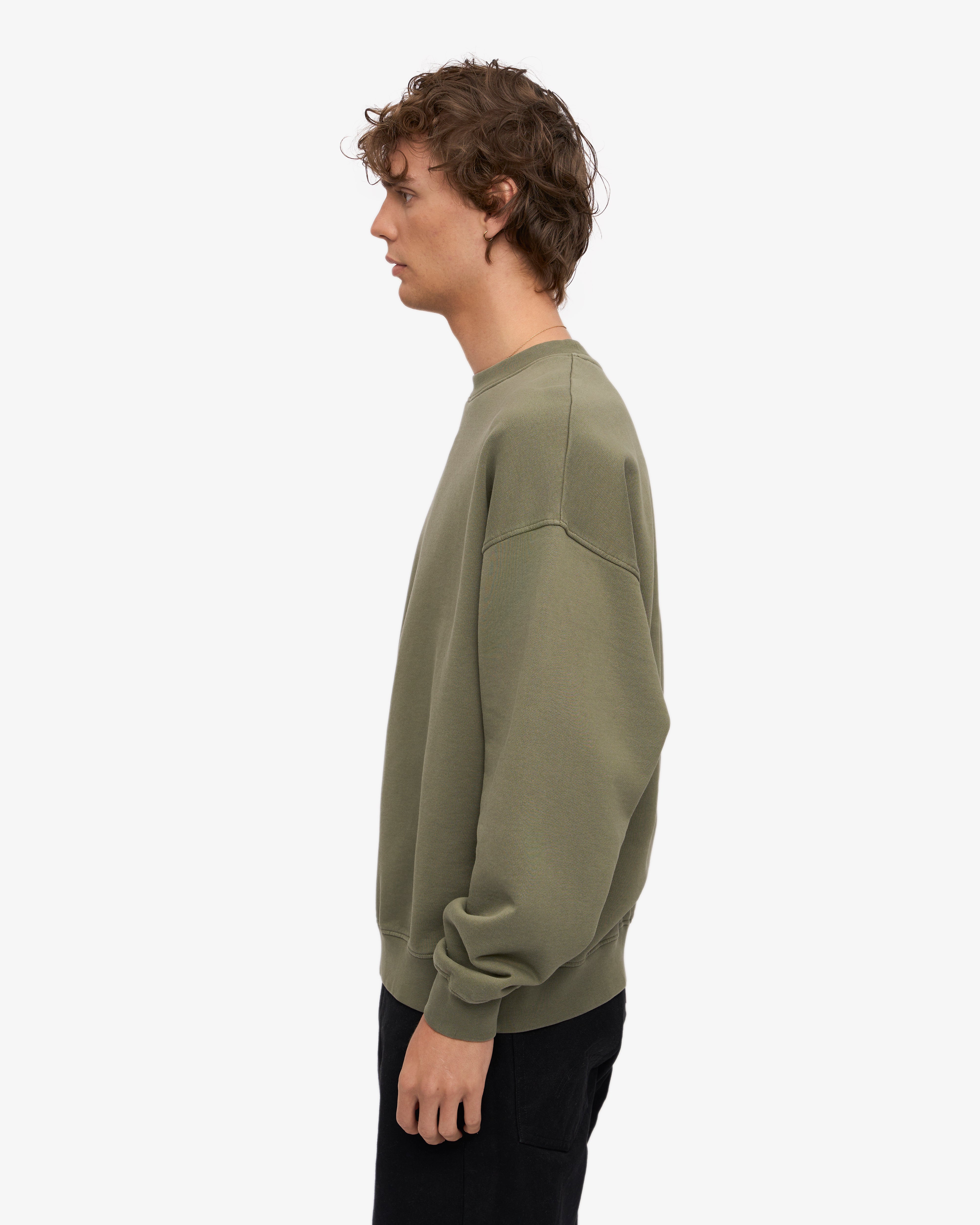 Organic Relaxed Sweatsuit - Dusty Olive