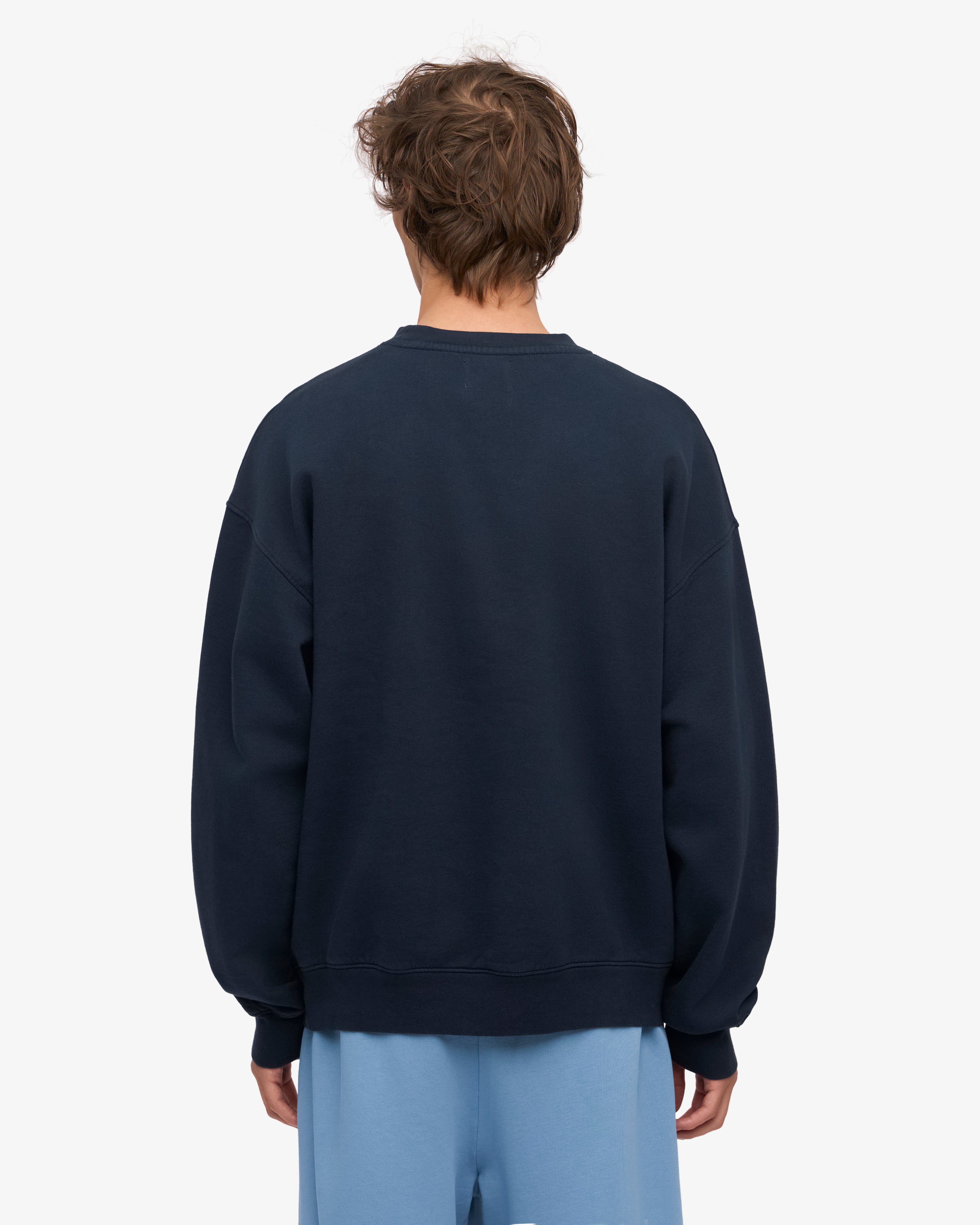 Organic Relaxed Sweatsuit - Navy Blue