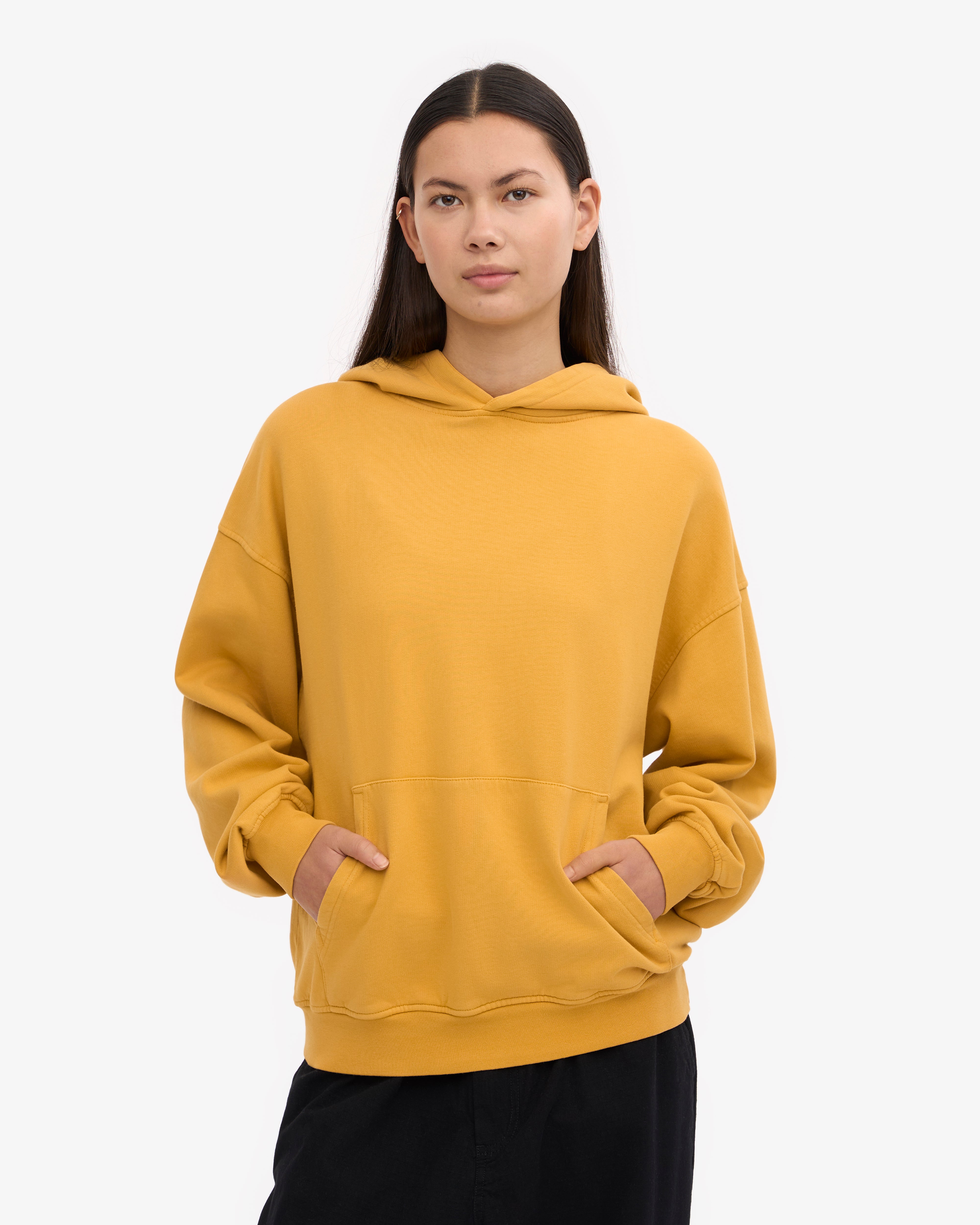 Organic Oversized Hood - Burned Yellow