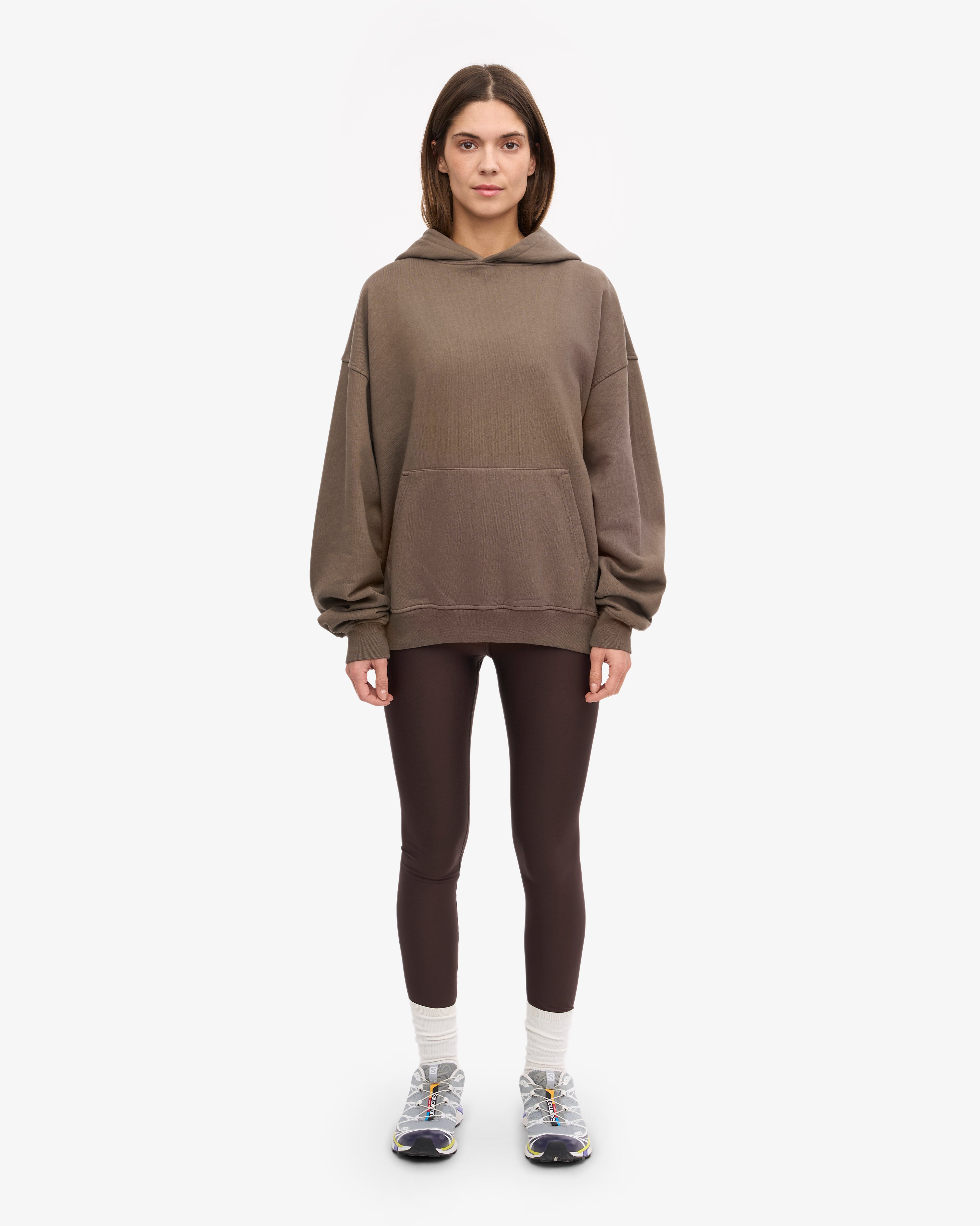 Organic Oversized Hood - Cedar Brown