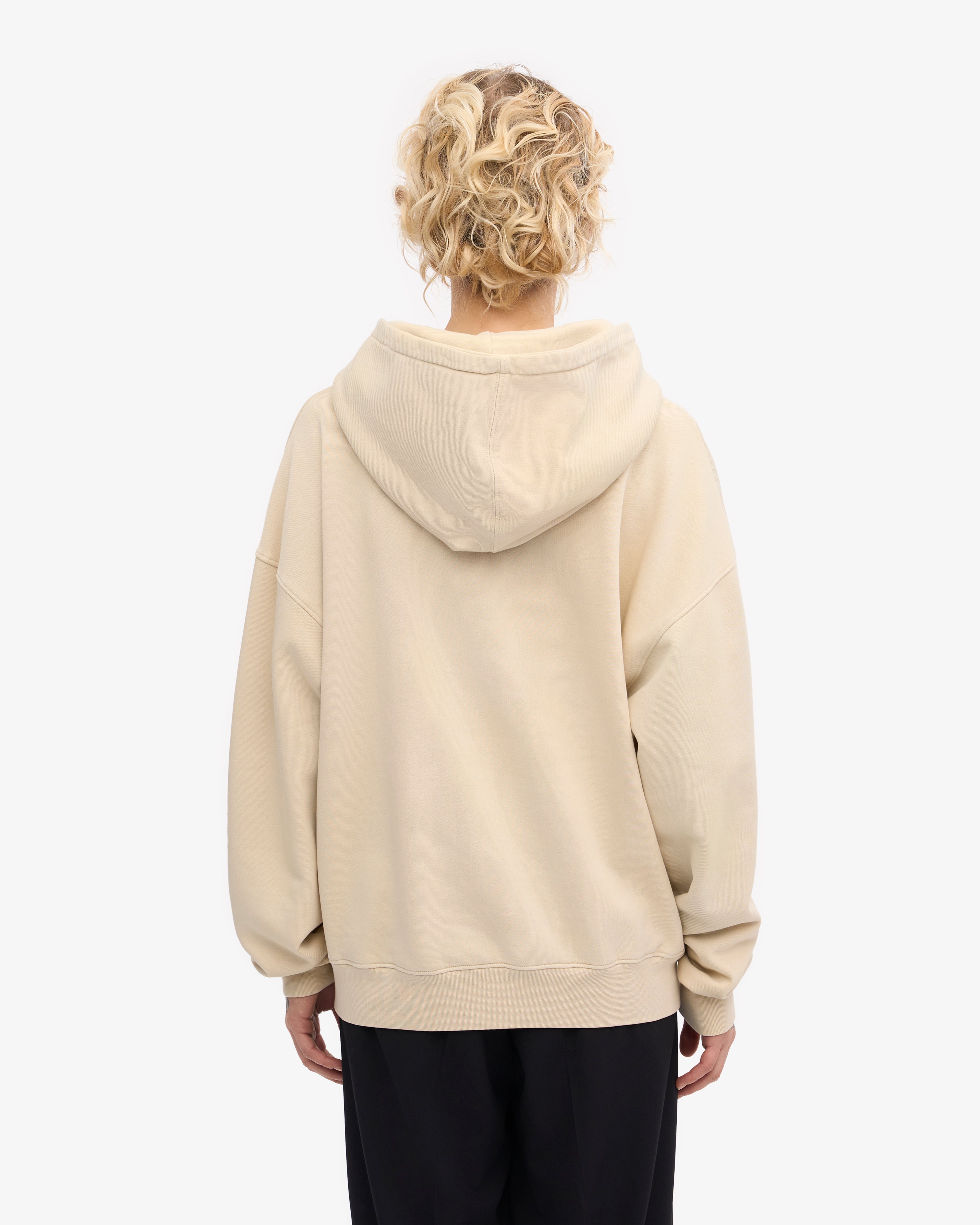 Organic Oversized Hood - Ivory White