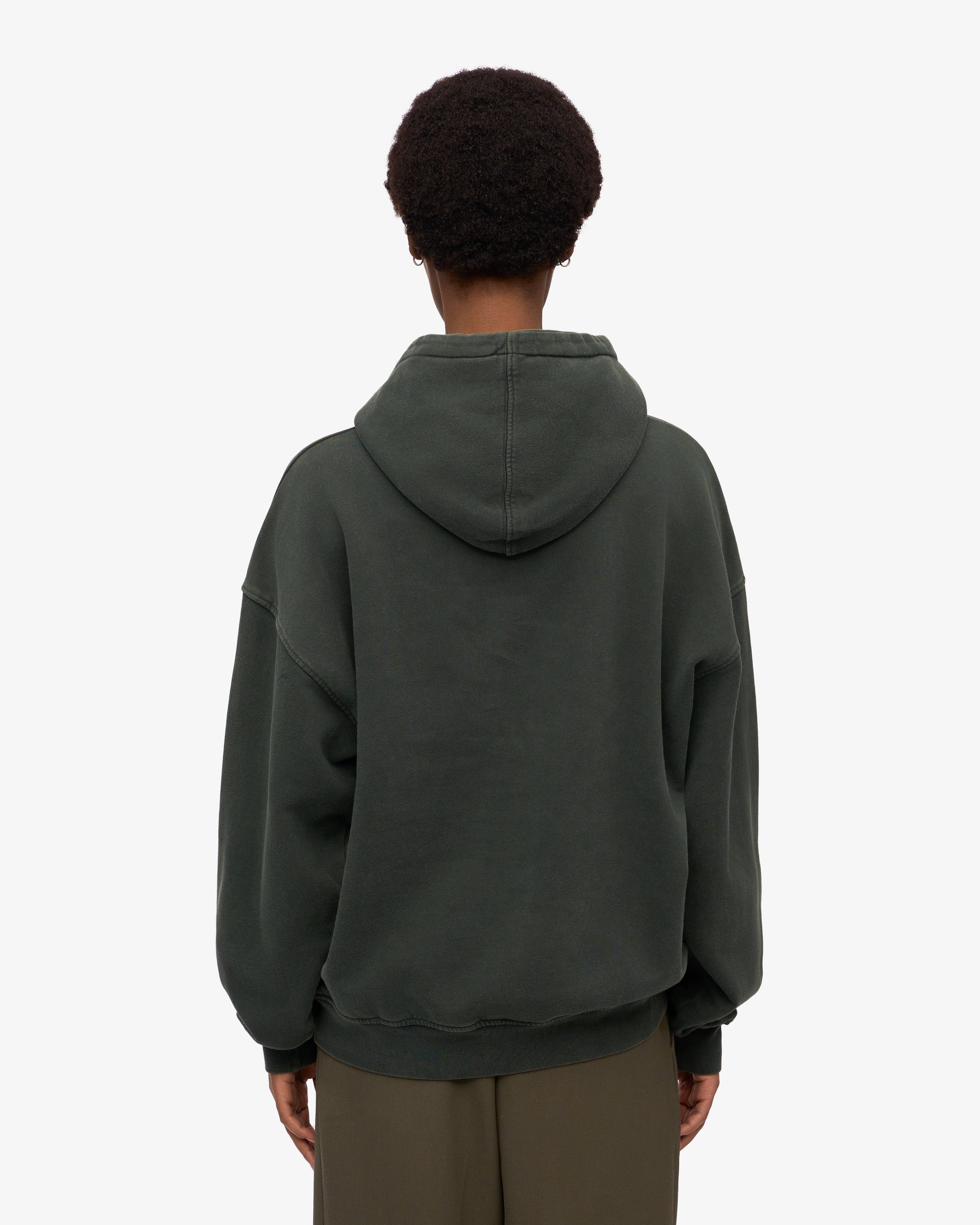 Organic Oversized Hood - Midnight Forest
