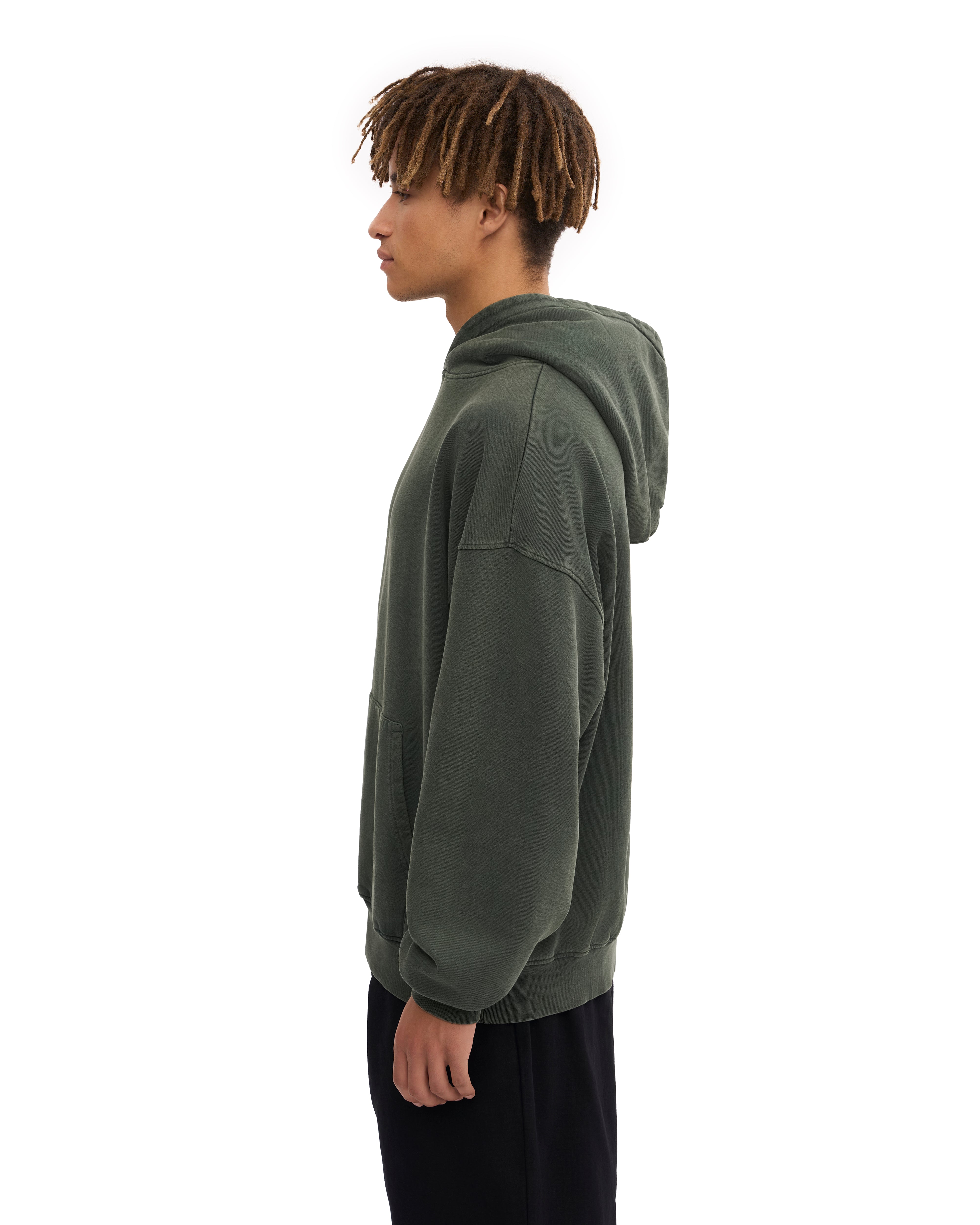 Organic Oversized Hood - Midnight Forest