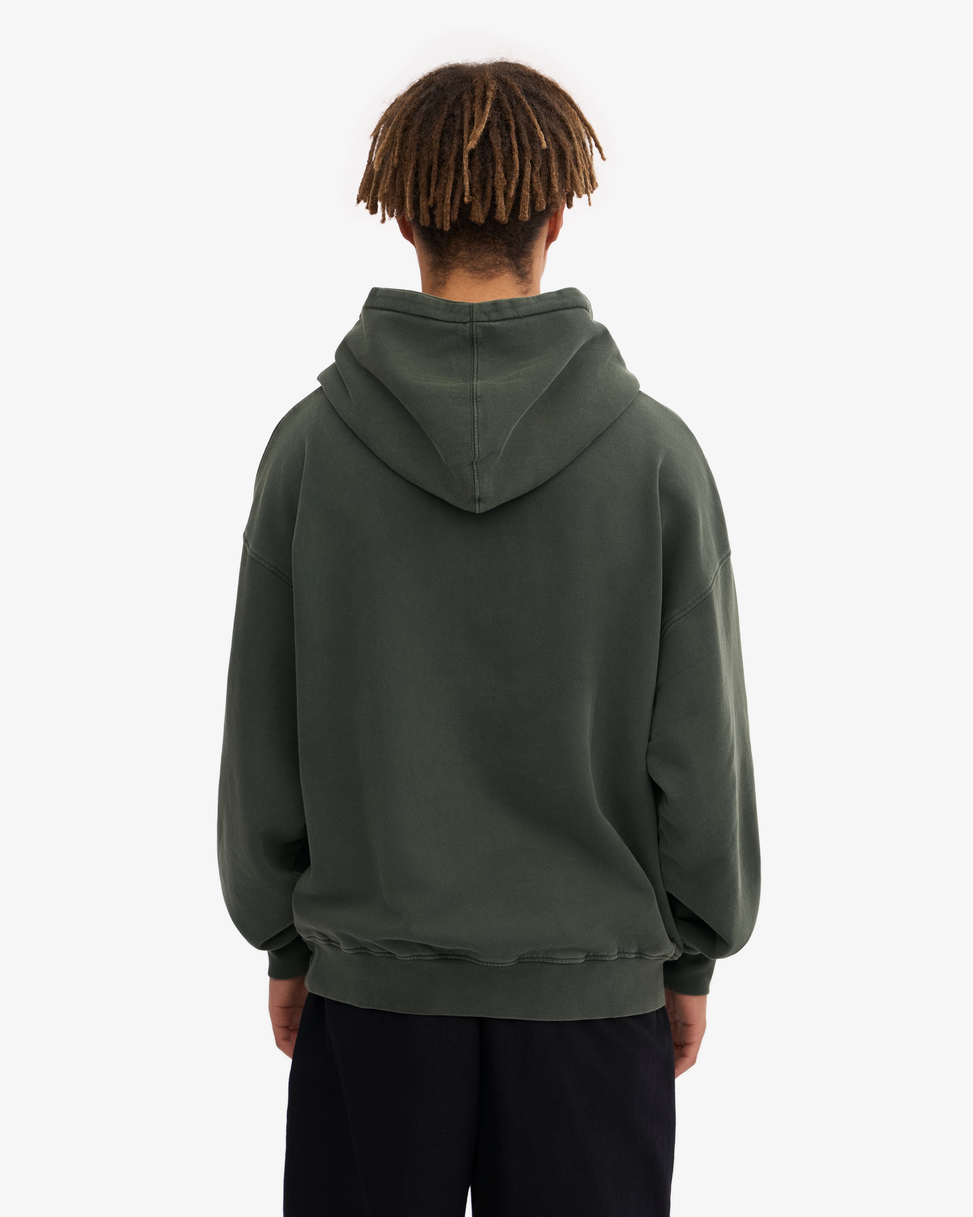 Organic Oversized Hood - Midnight Forest