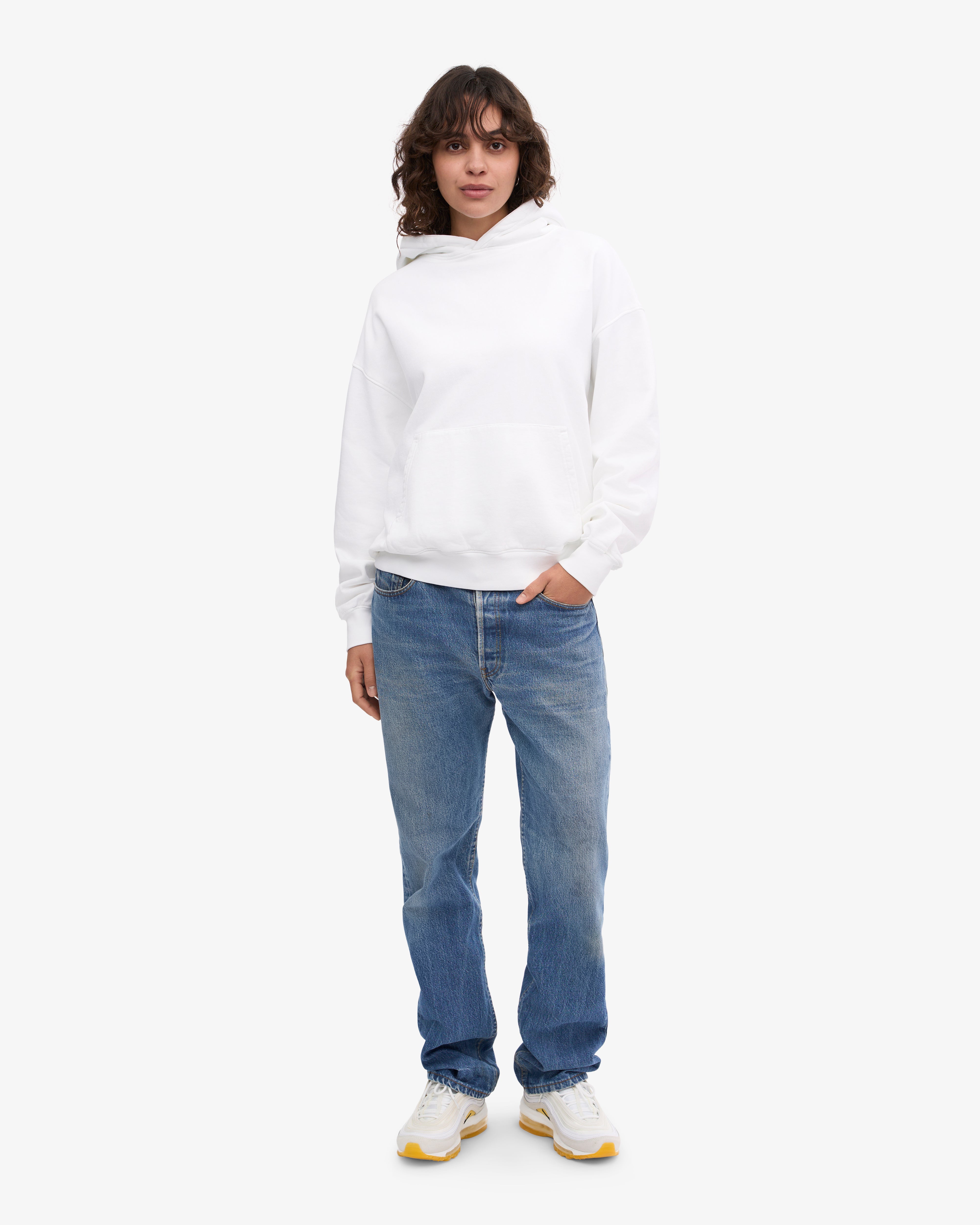 Organic Oversized Hood - Optical White