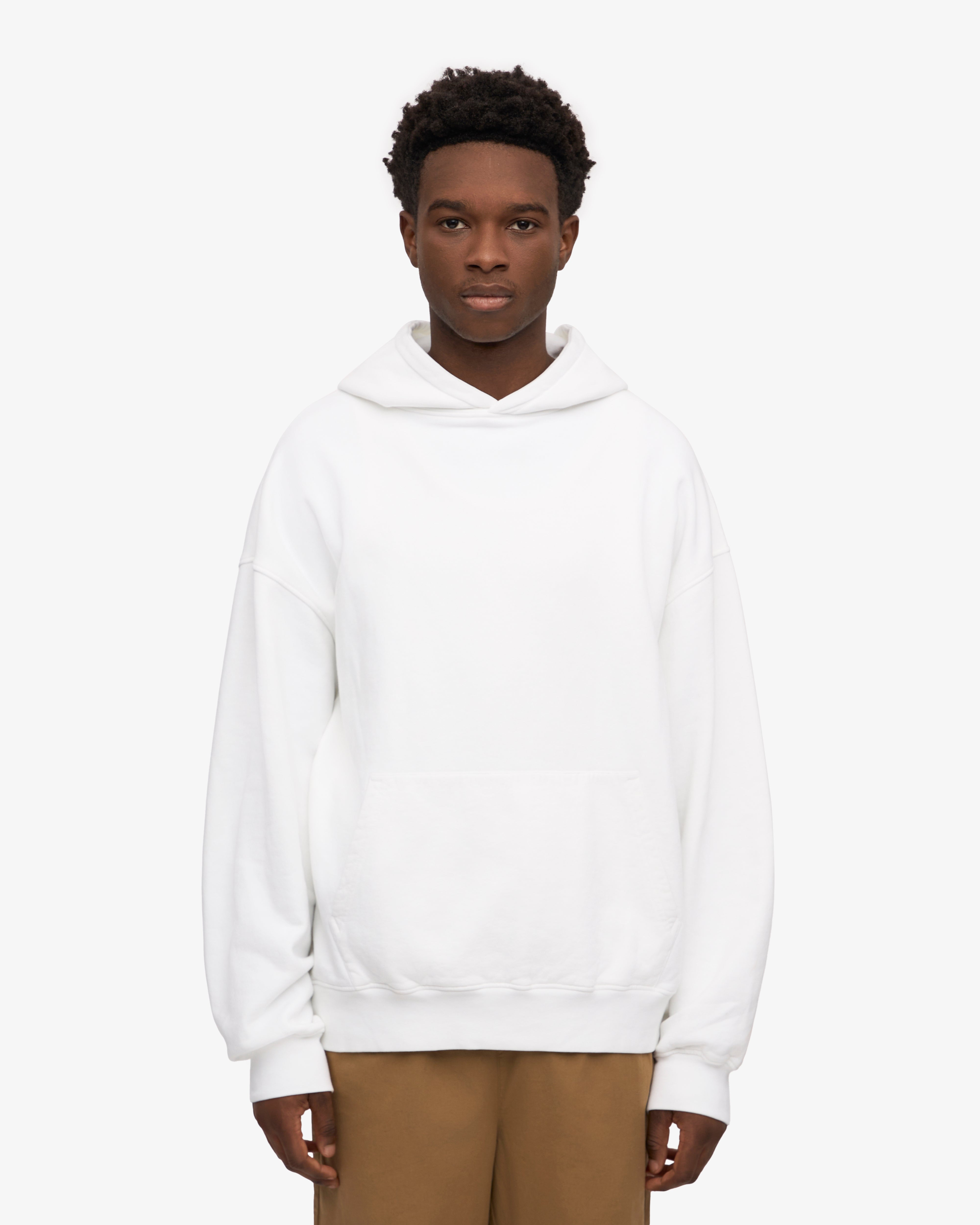 Organic Oversized Hood - Optical White
