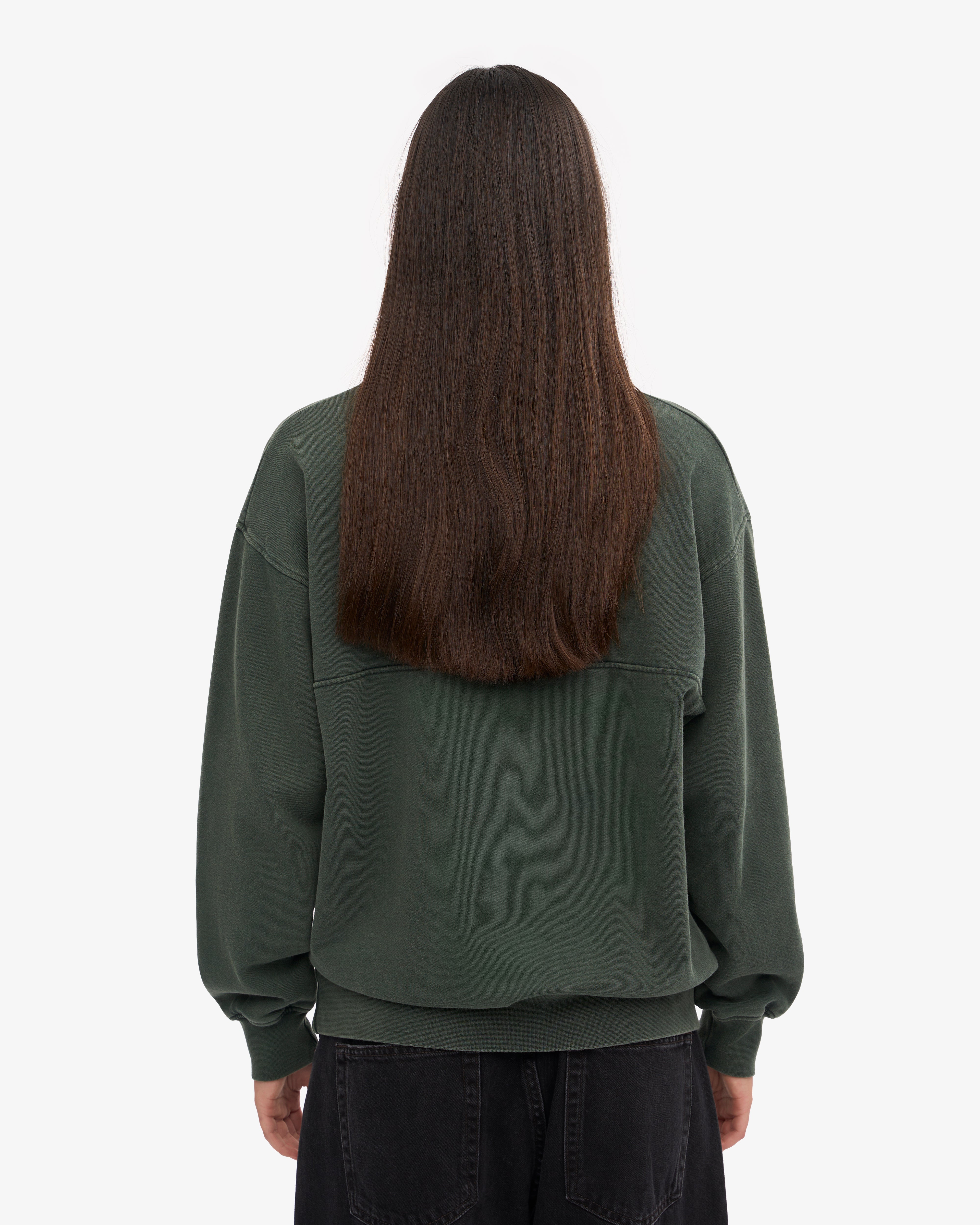 Organic Quarter Zip - Midnight Forest