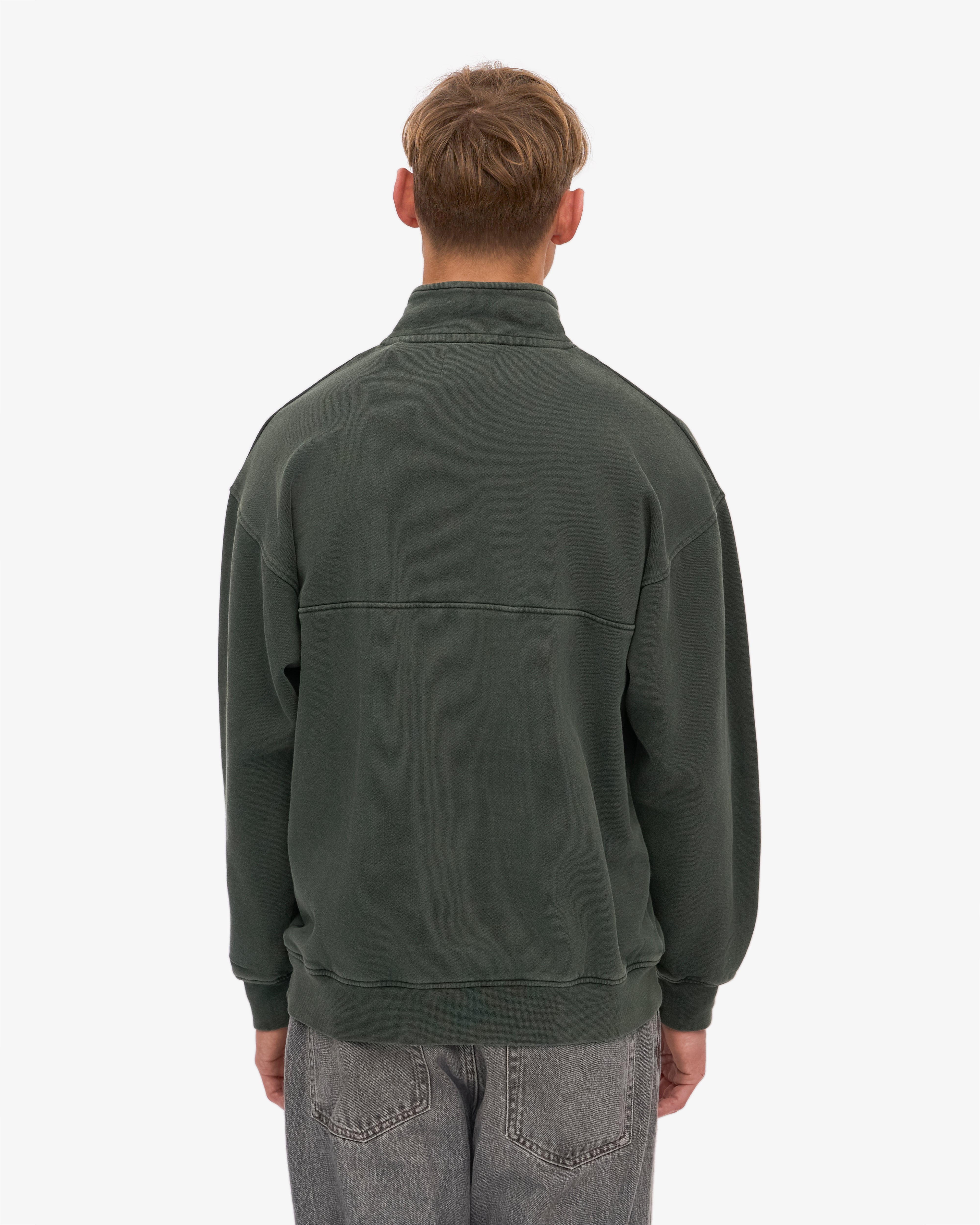 Organic Quarter Zip - Midnight Forest
