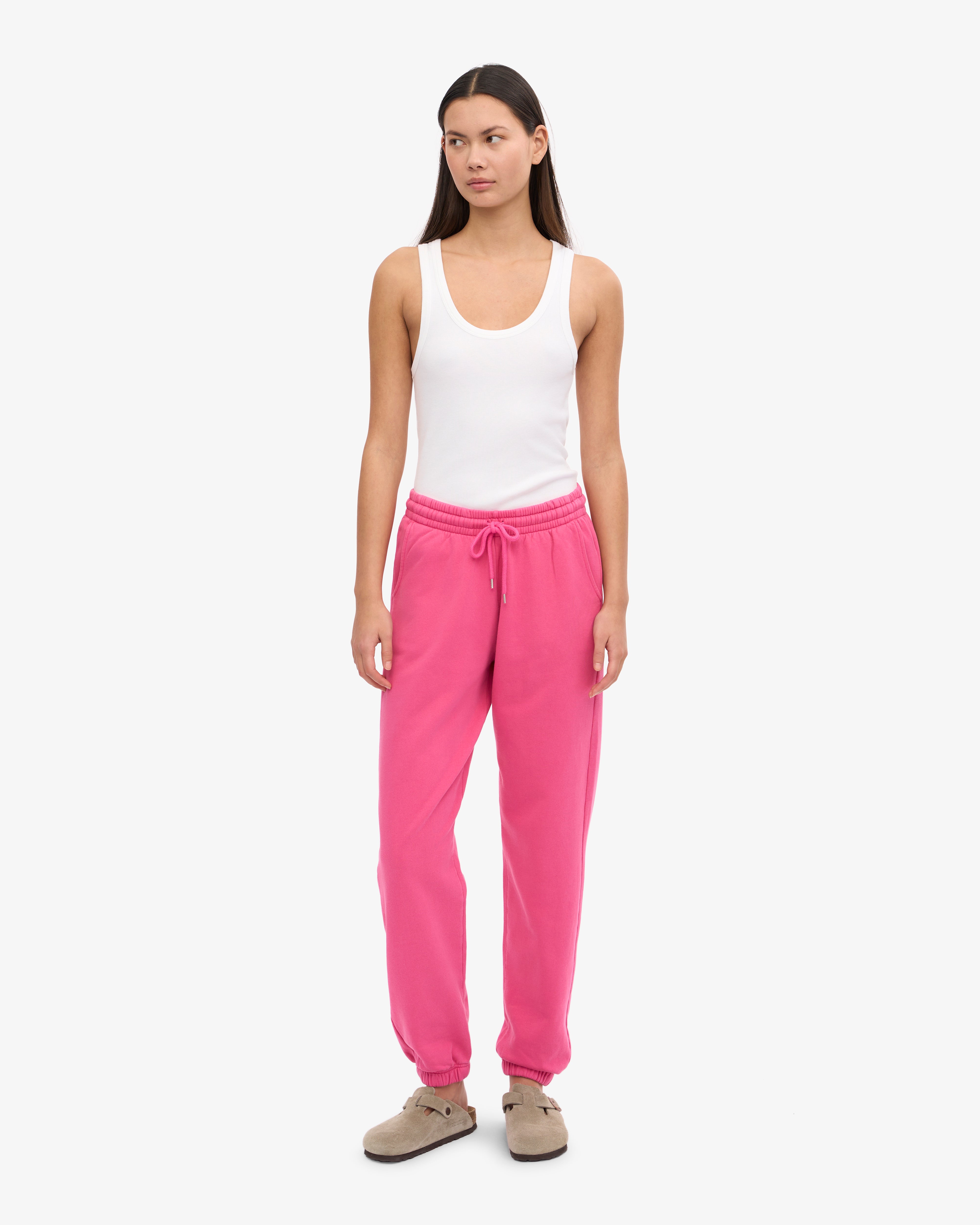 Organic Sweatpants - Bubblegum Pink XS