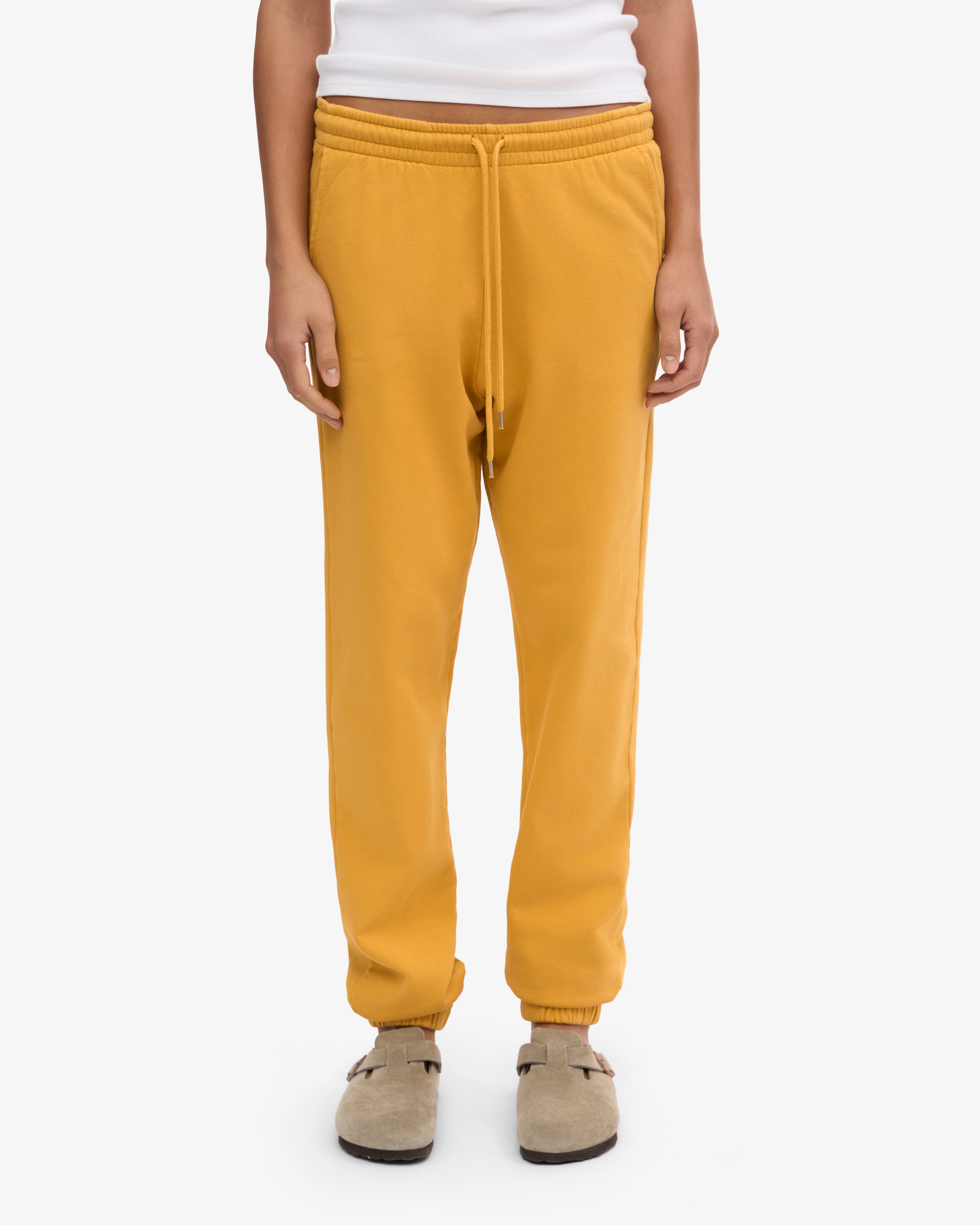 Organic Sweatpants - Burned Yellow XS