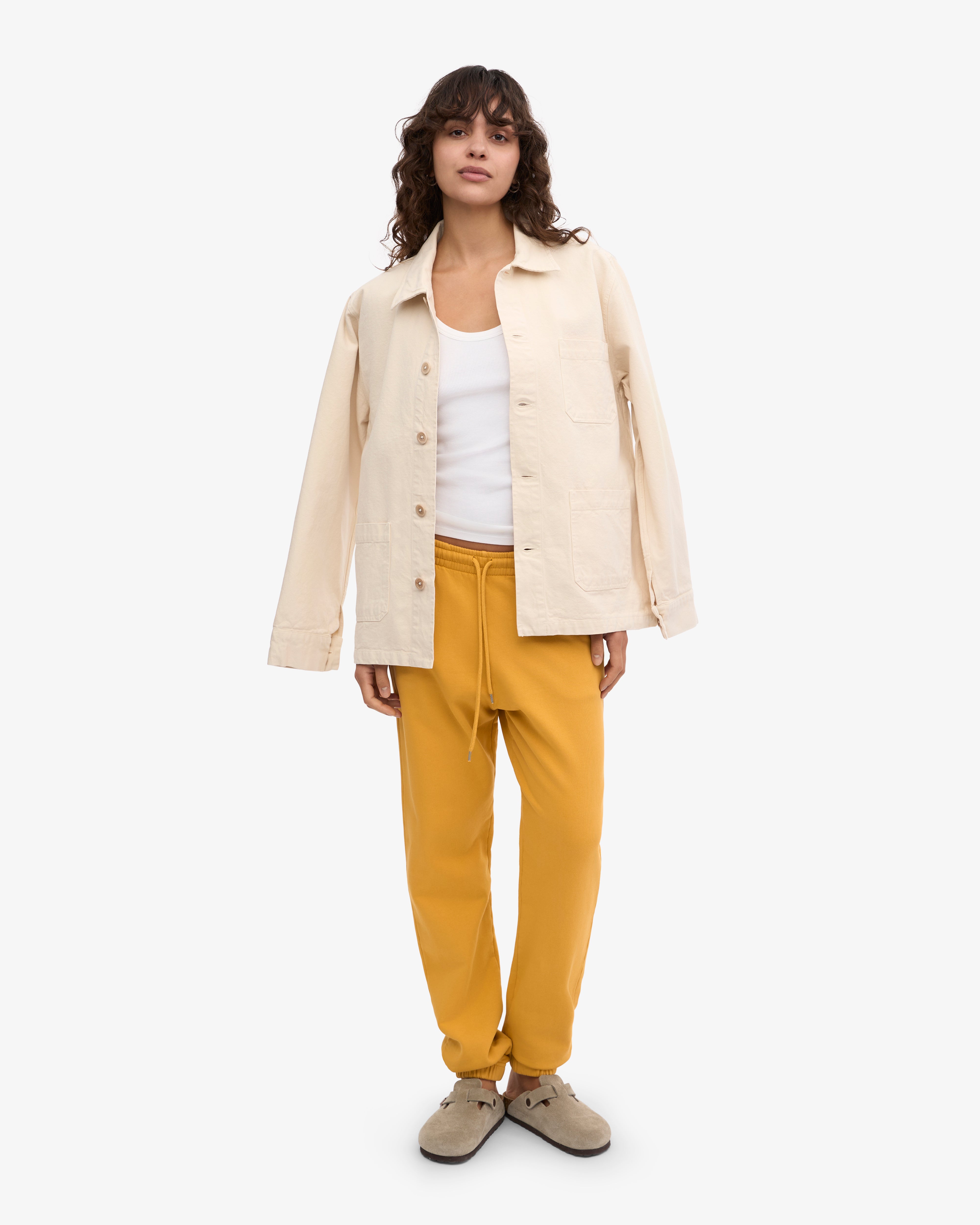 Organic Sweatpants - Burned Yellow XS