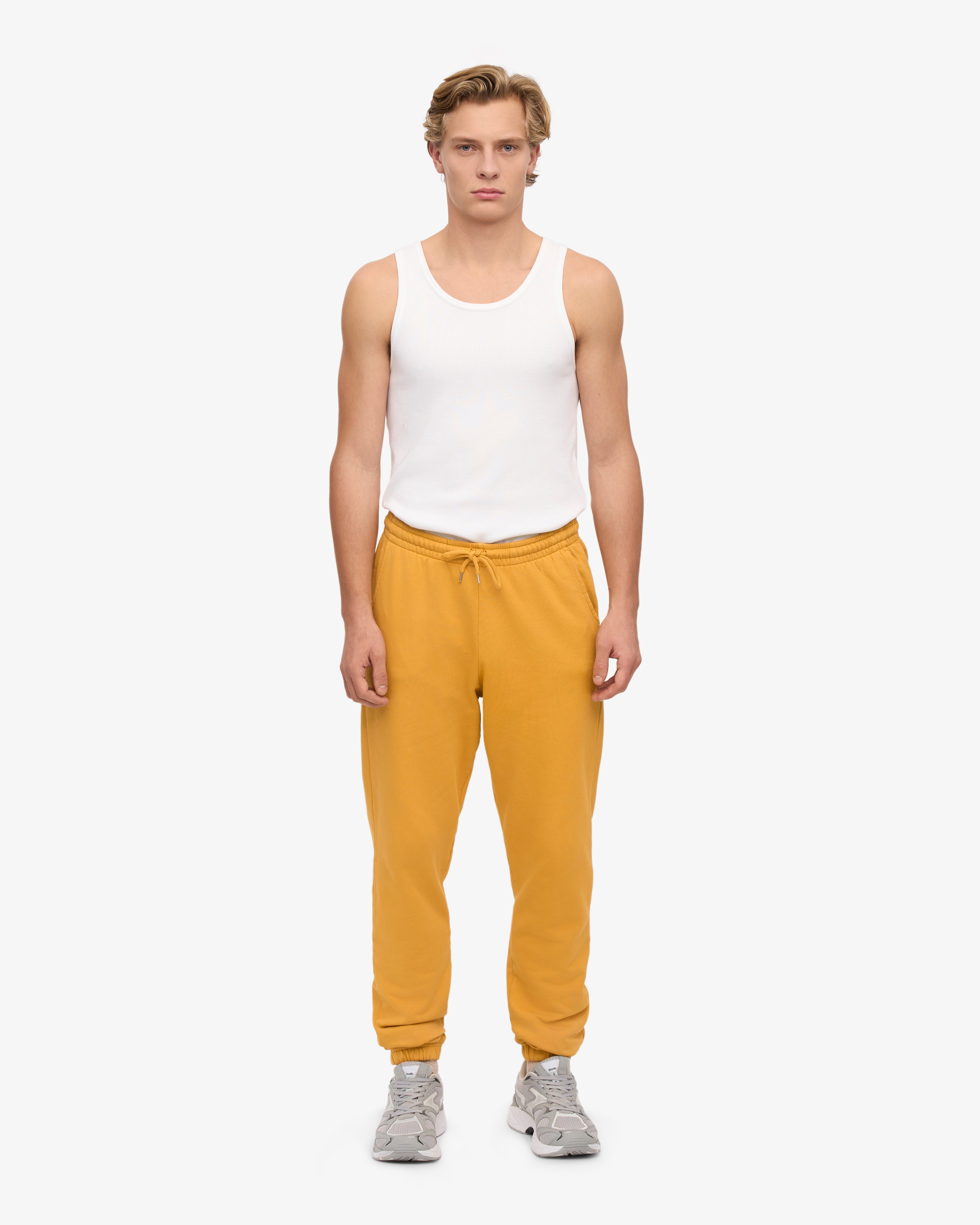 Organic Sweatpants - Burned Yellow XS