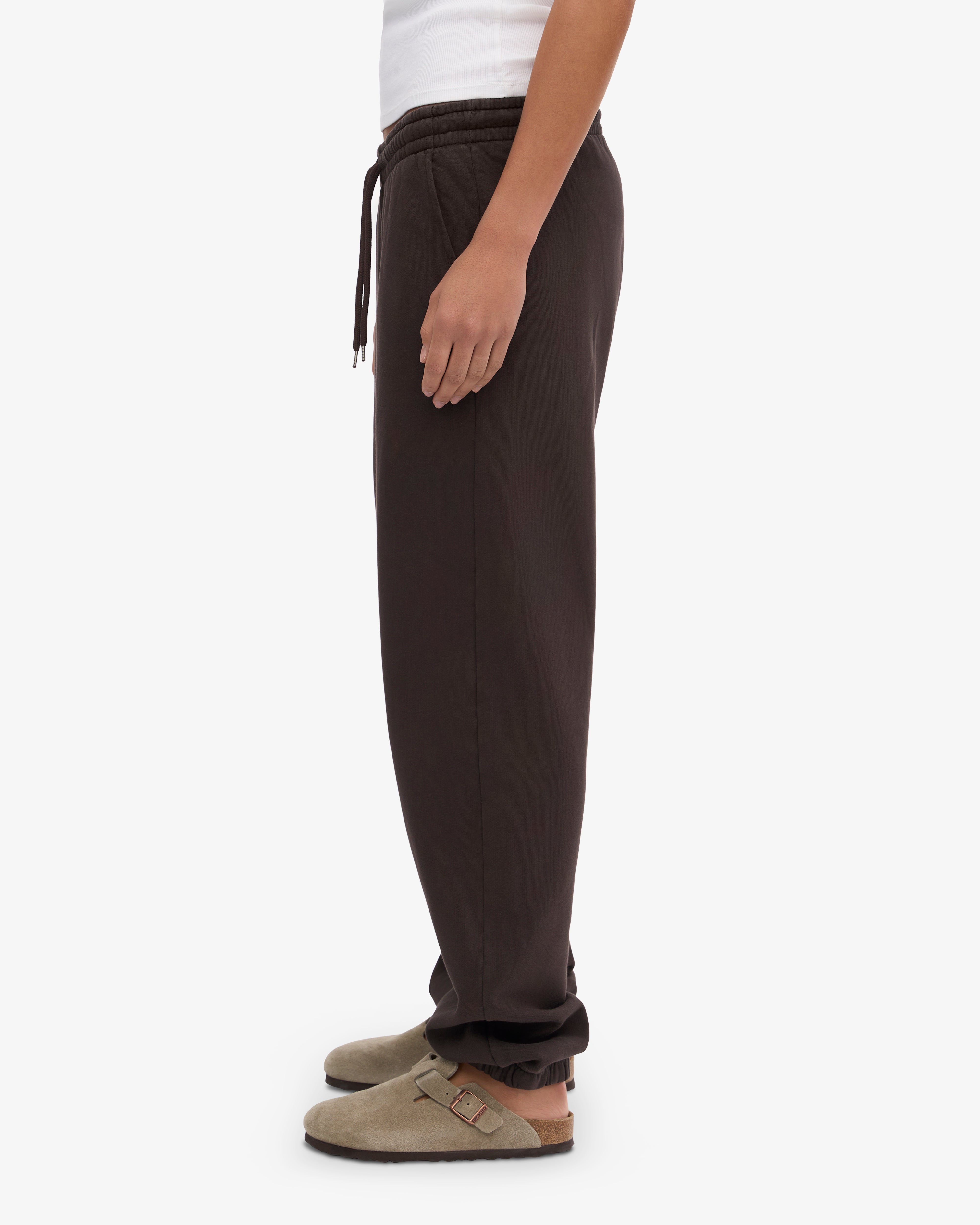 Organic Sweatpants - Coffee Brown XS