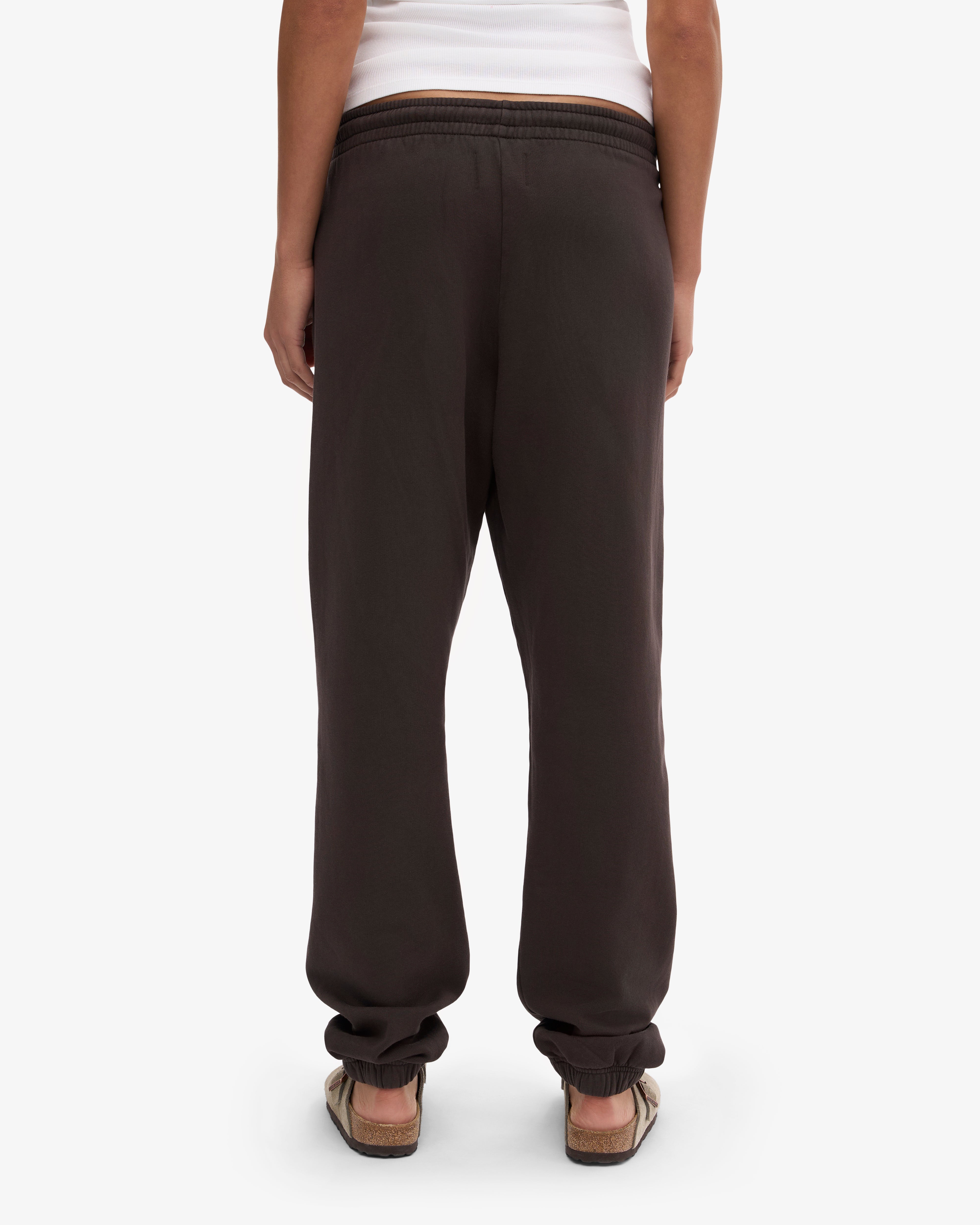 Organic Sweatpants - Coffee Brown XS