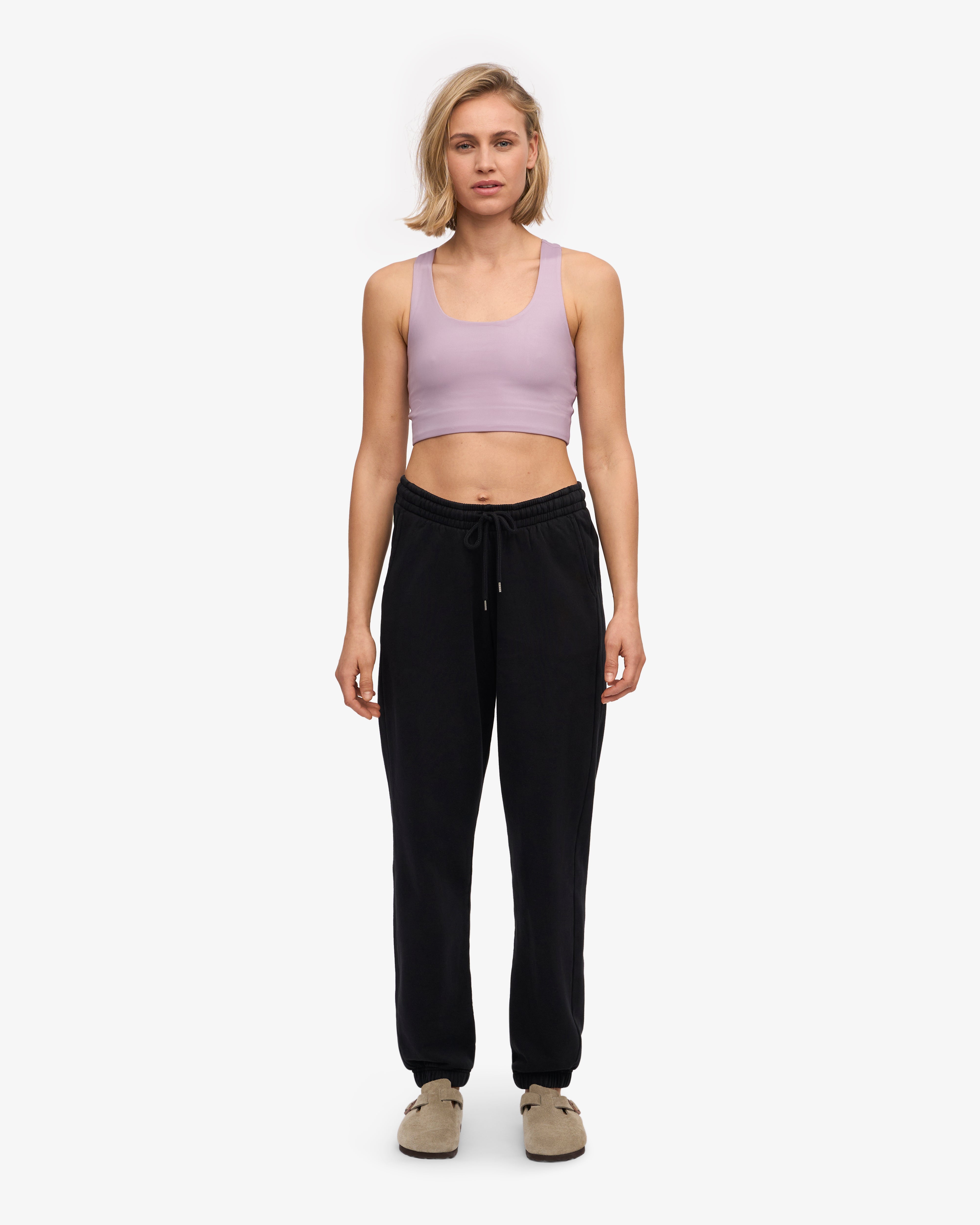 Organic Sweatpants - Deep Black XS