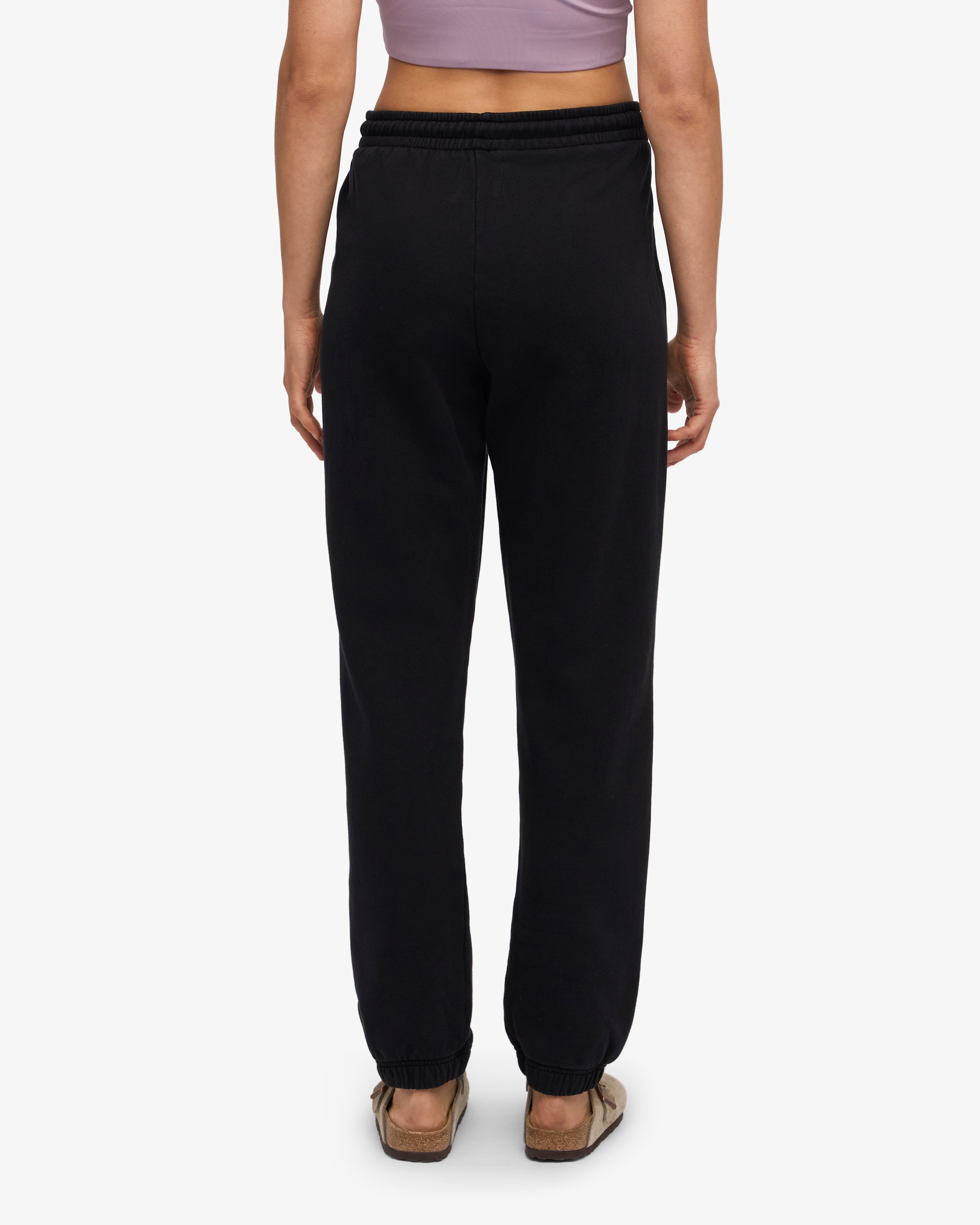 Organic Sweatpants - Deep Black XS