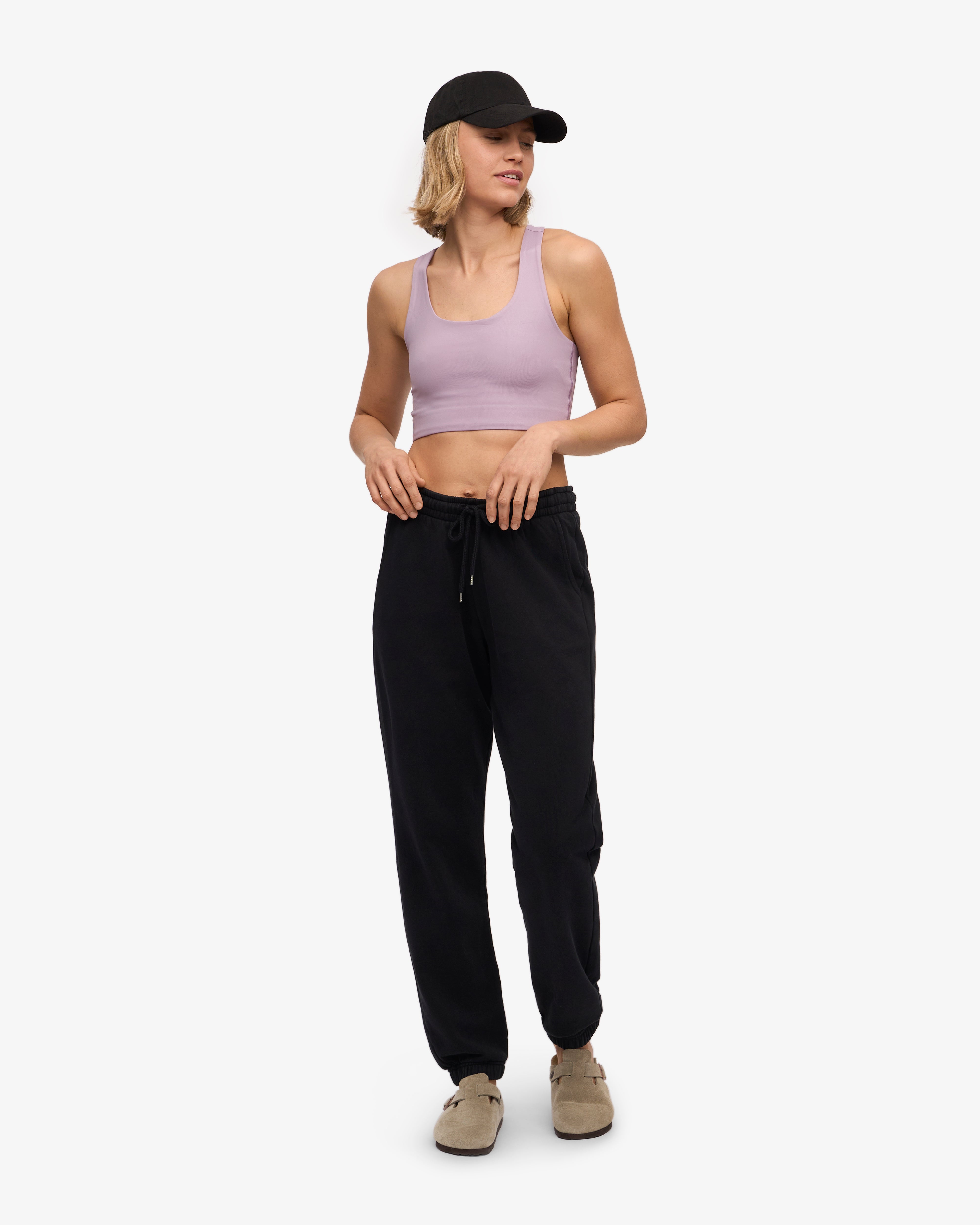Organic Sweatpants - Deep Black XS