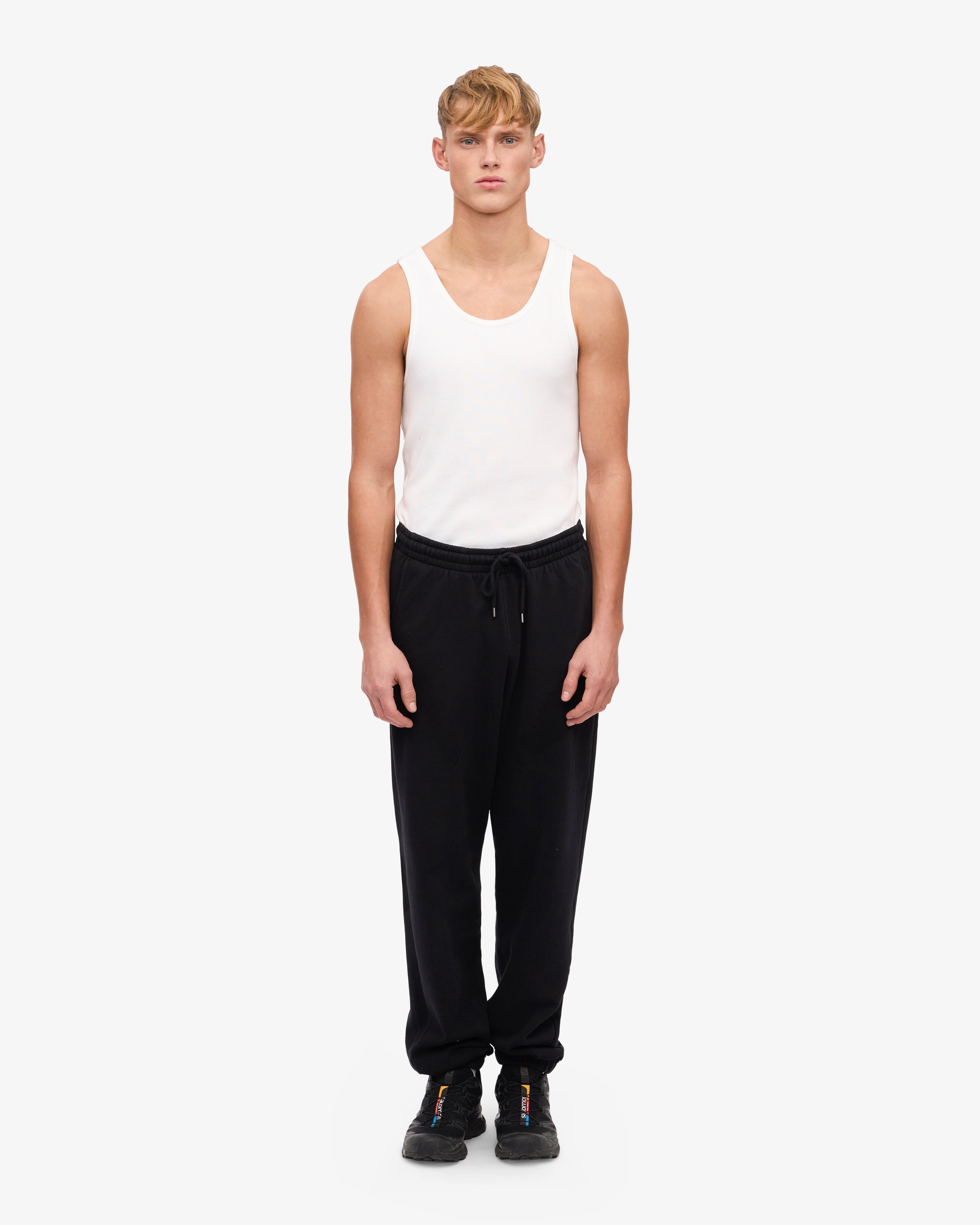 Organic Sweatpants - Deep Black XS