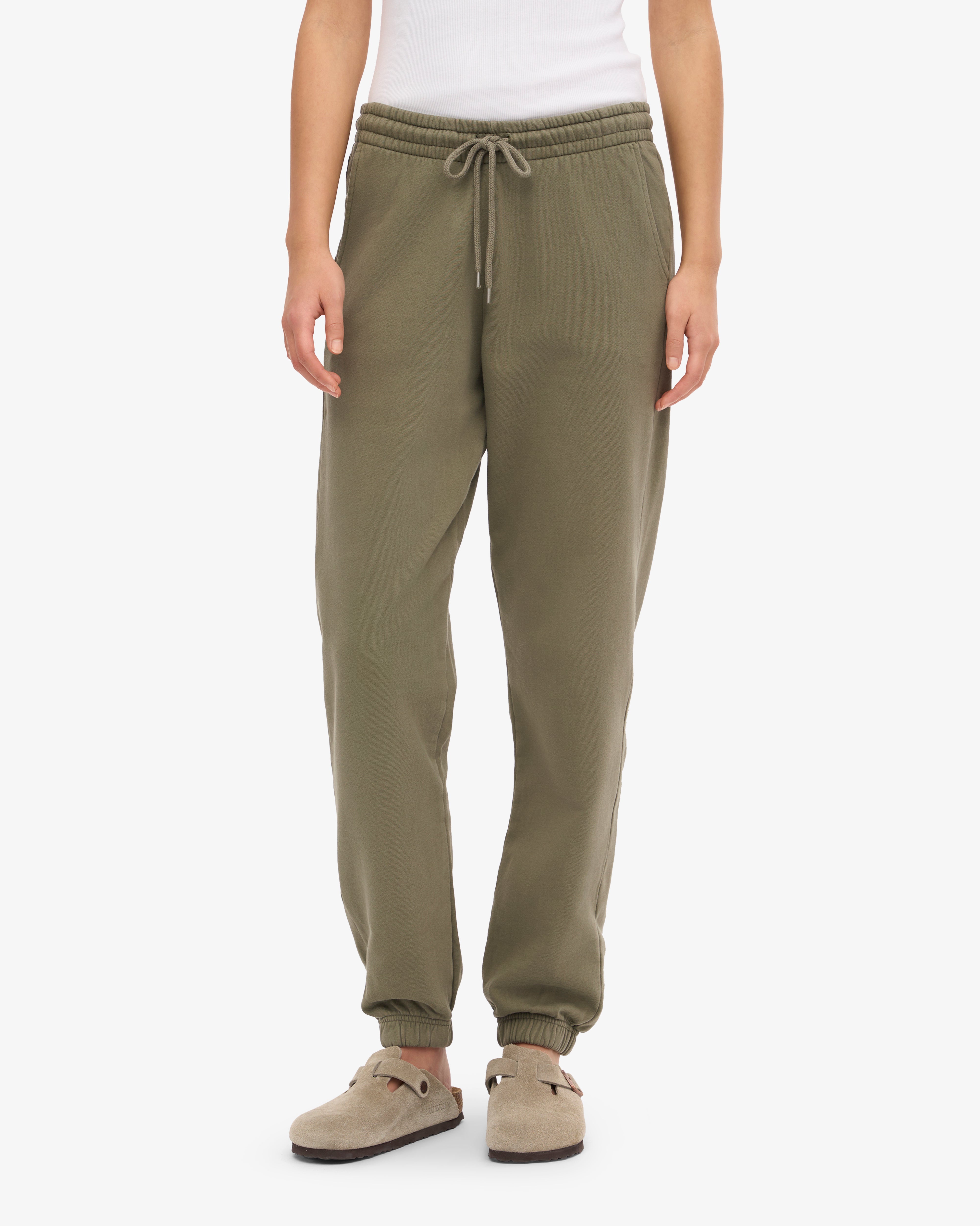 Organic Sweatpants - Dusty Olive XS