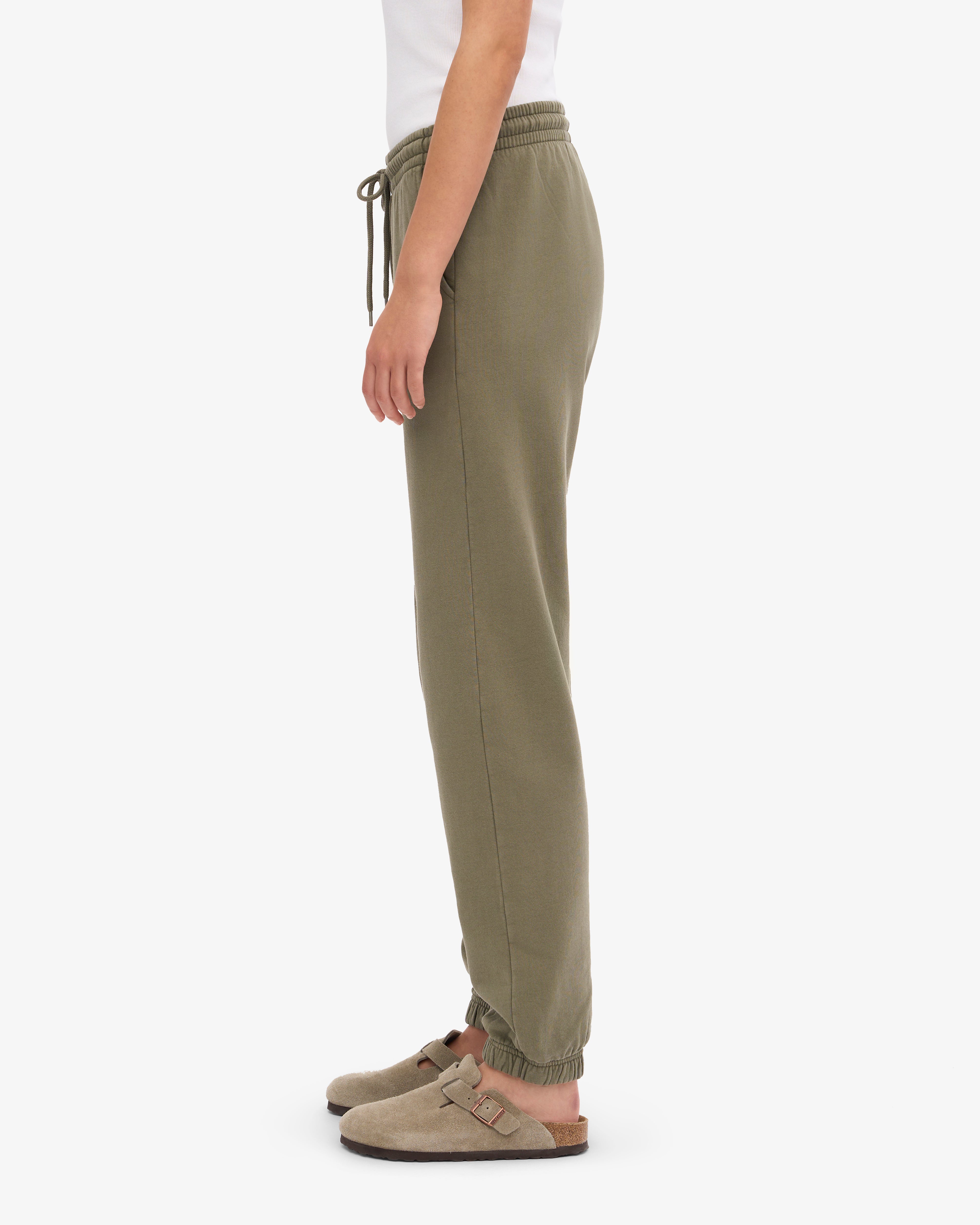 Organic Sweatpants - Dusty Olive XS
