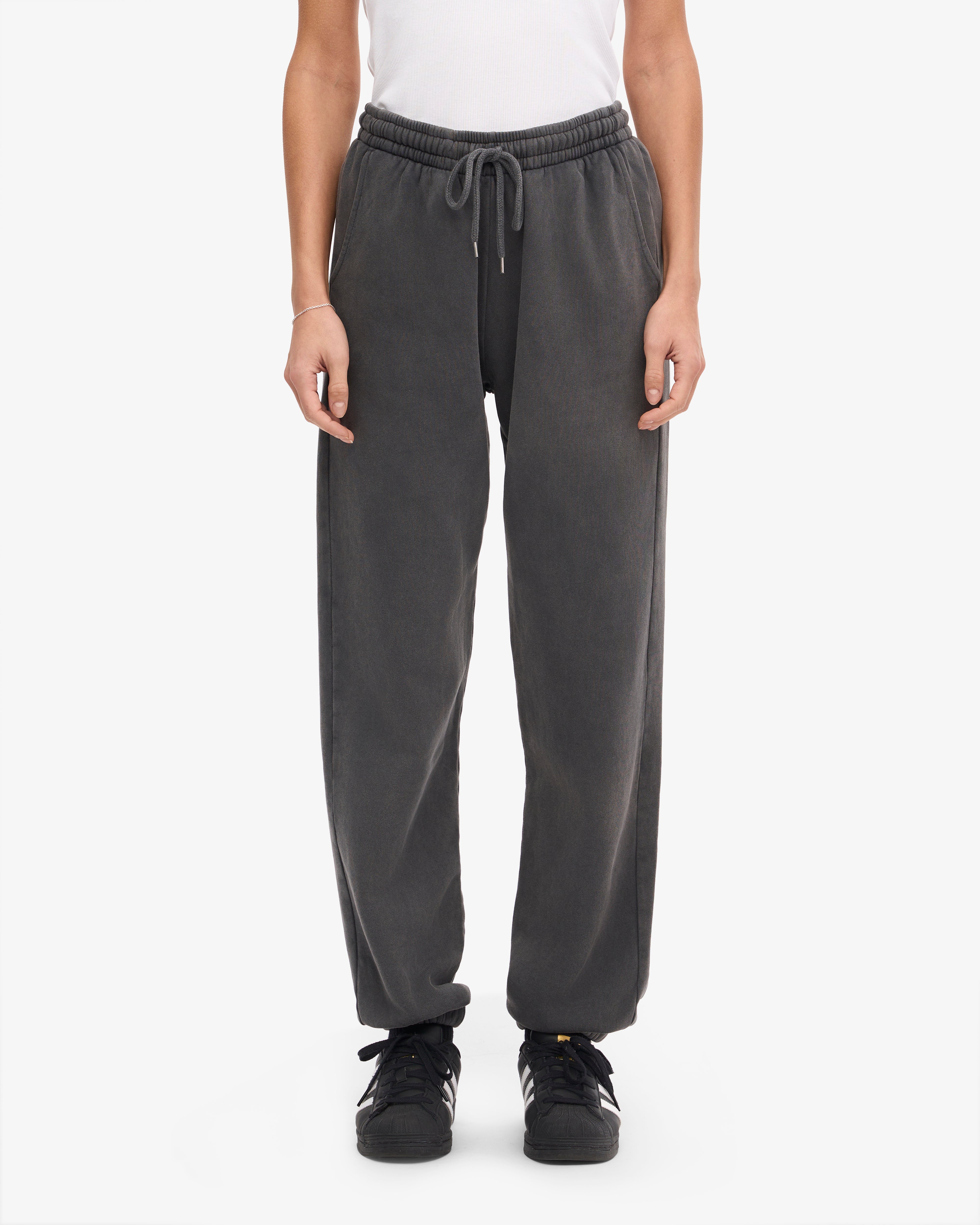 Organic Sweatpants - Faded Black XS