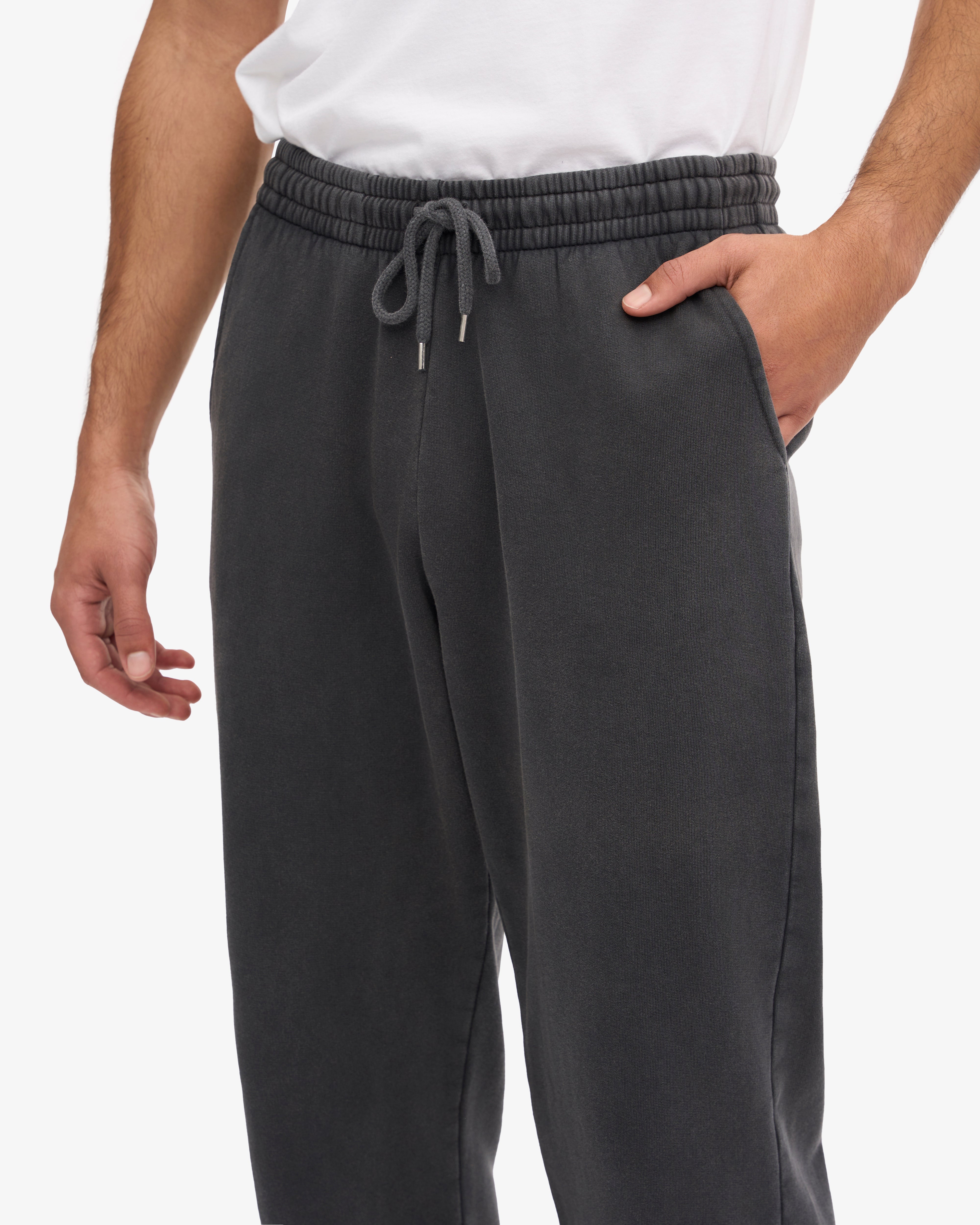 Organic Sweatpants - Faded Black XS